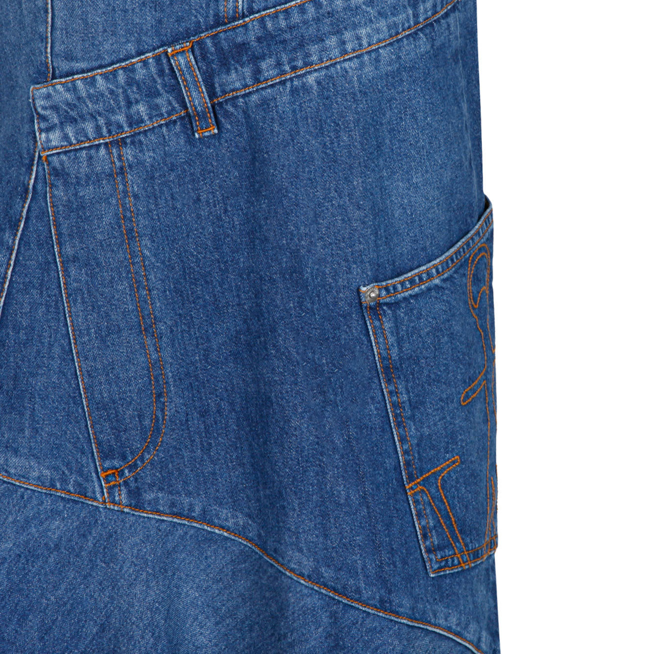 JW ANDERSON Mini Cotton Dress for Women - Spring/Summer 2024 Collection