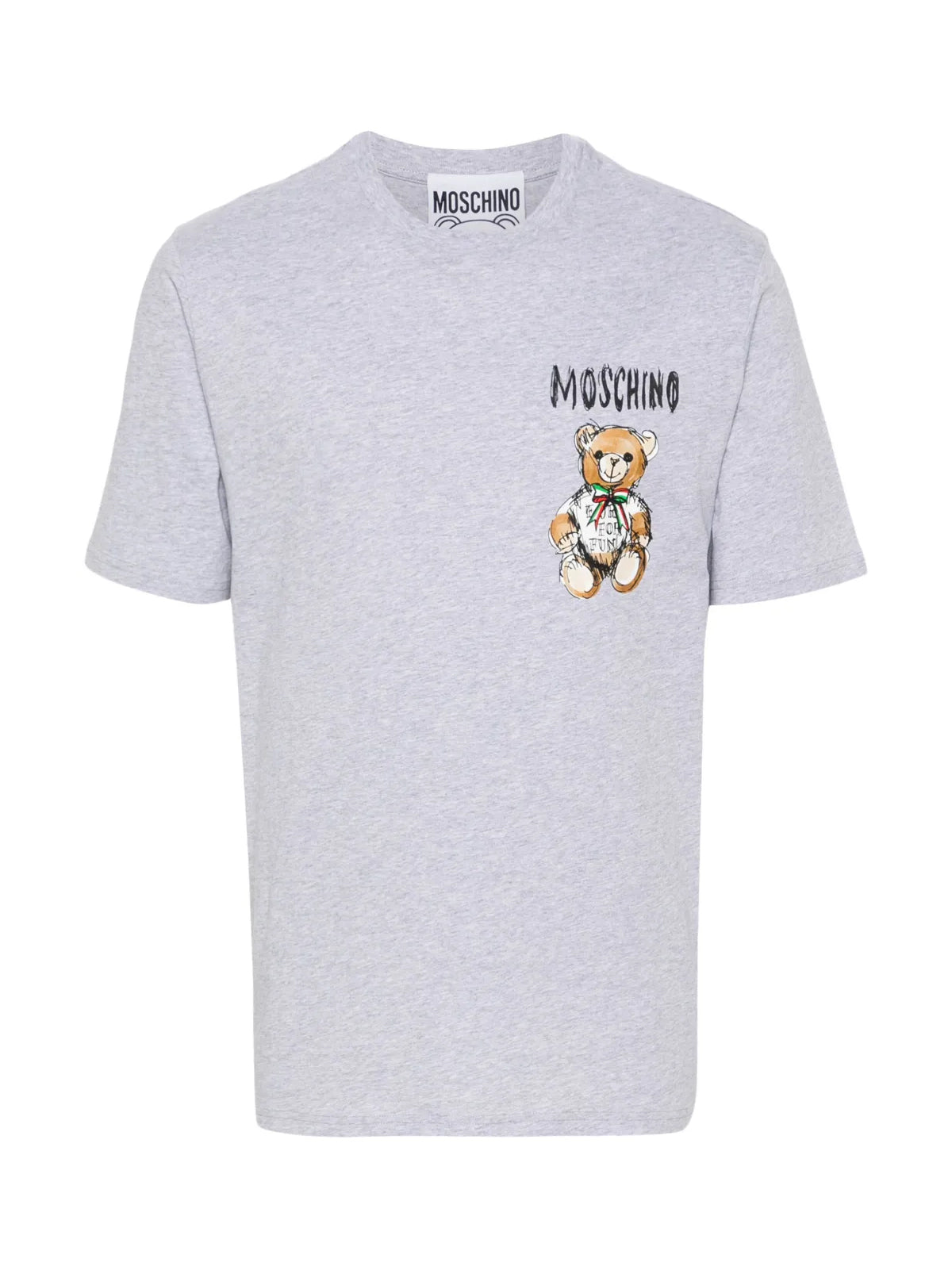 MOSCHINO COUTURE Teddy Bear Logo Short Sleeve T-Shirt