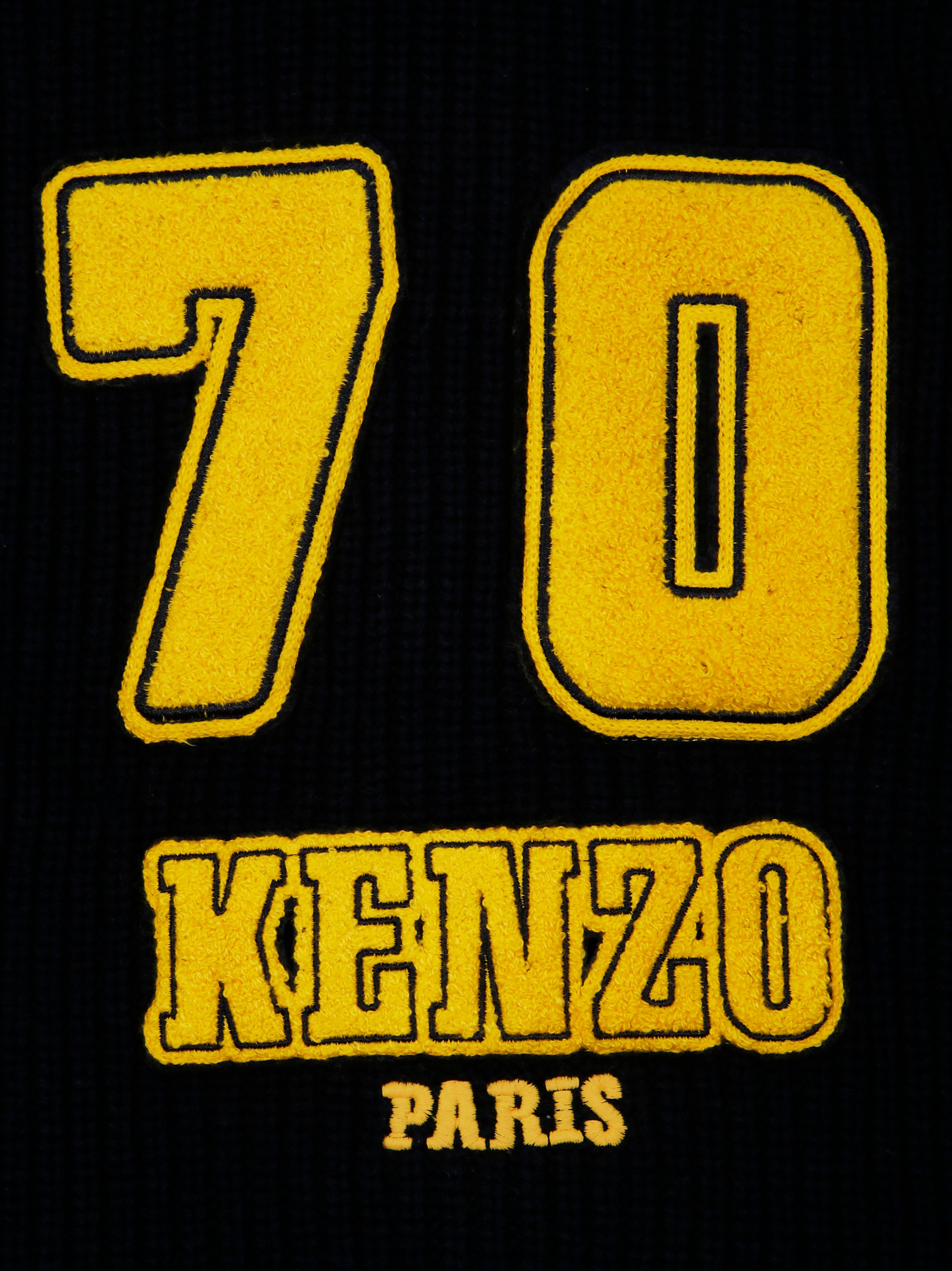 KENZO Color Block Cardigan with Hood for Kids