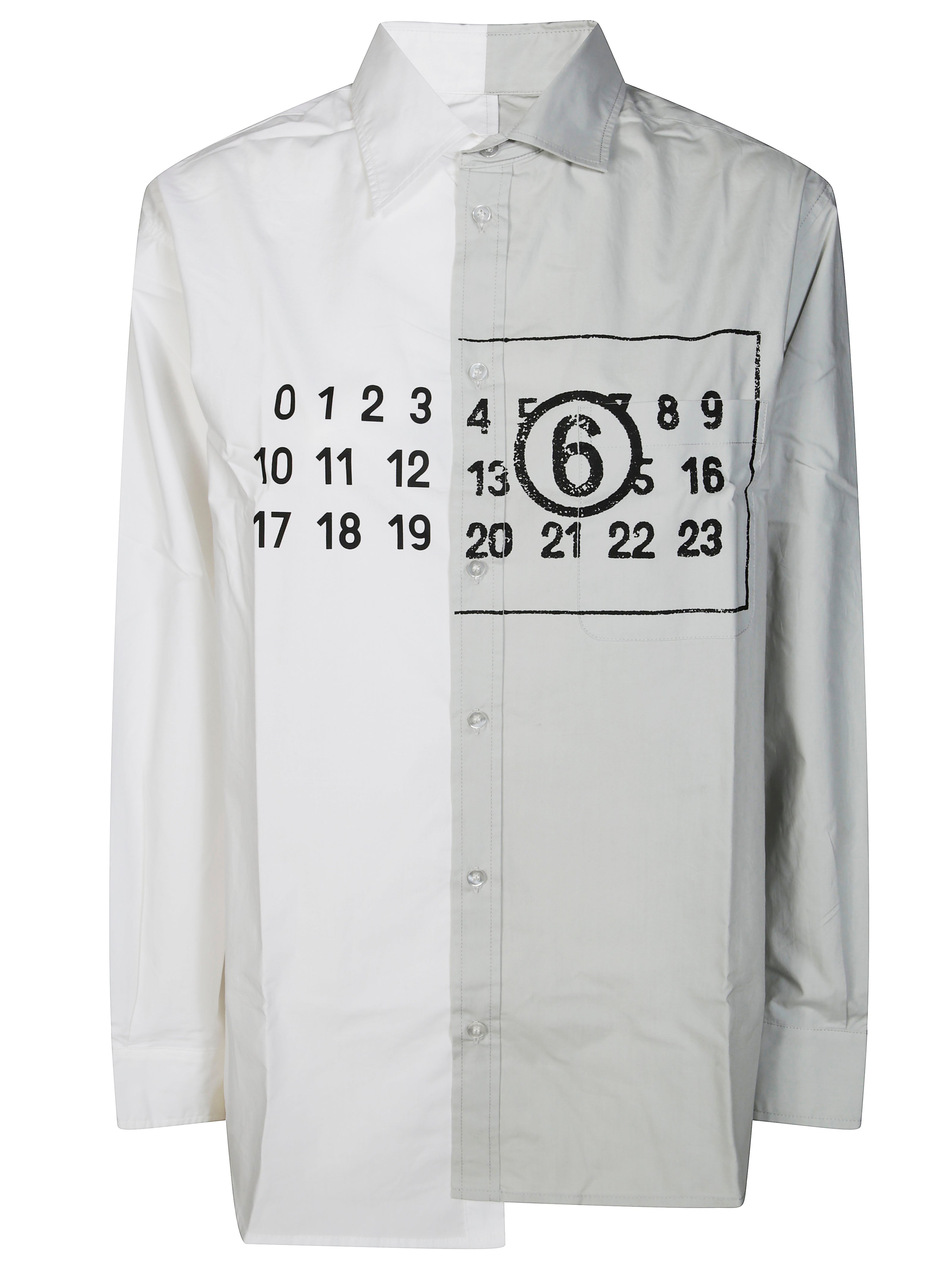 MM6 Mini Bicolor Graphic Tee