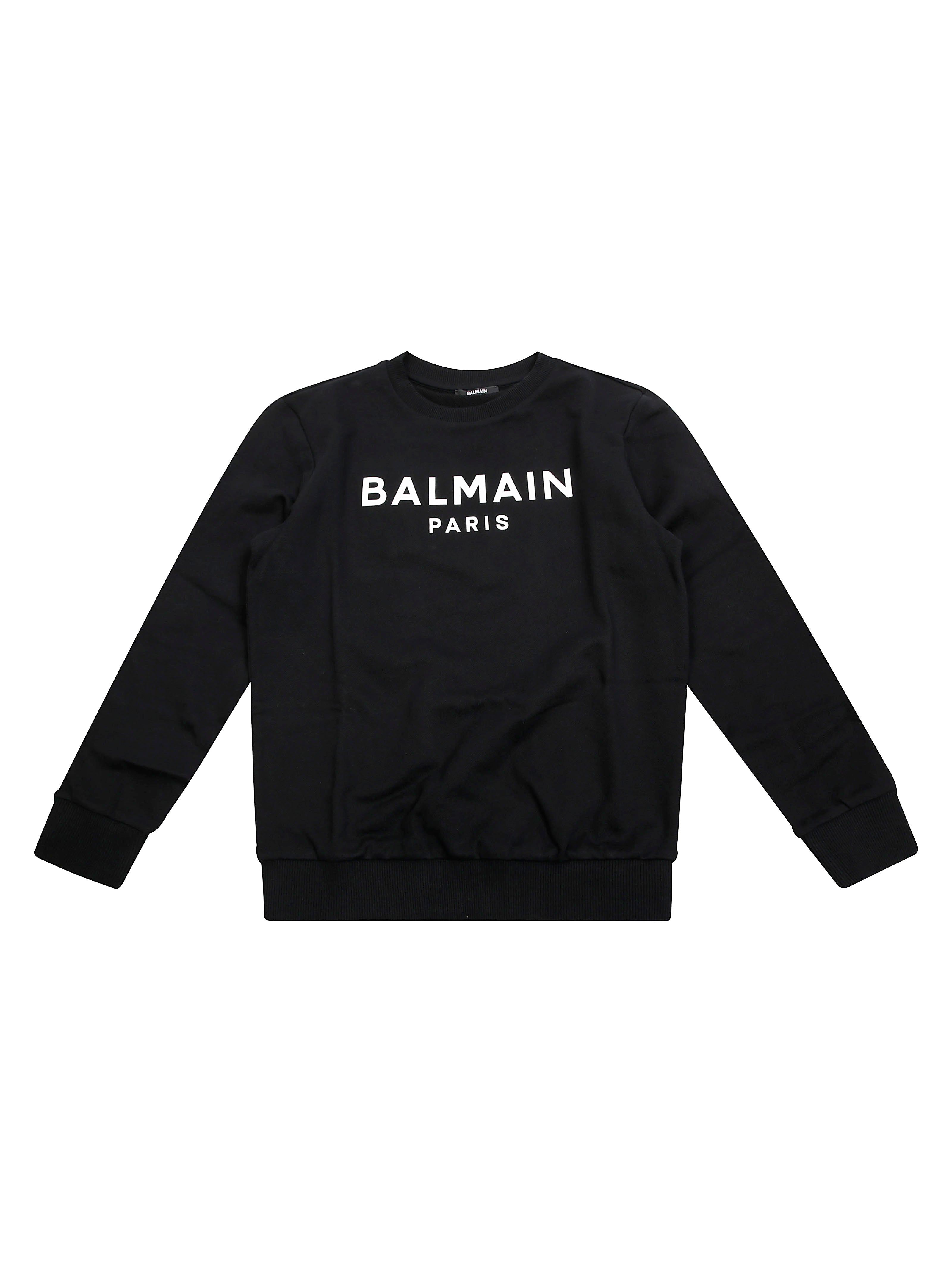 BALMAIN Basic Logo Sweatshirt for Kids