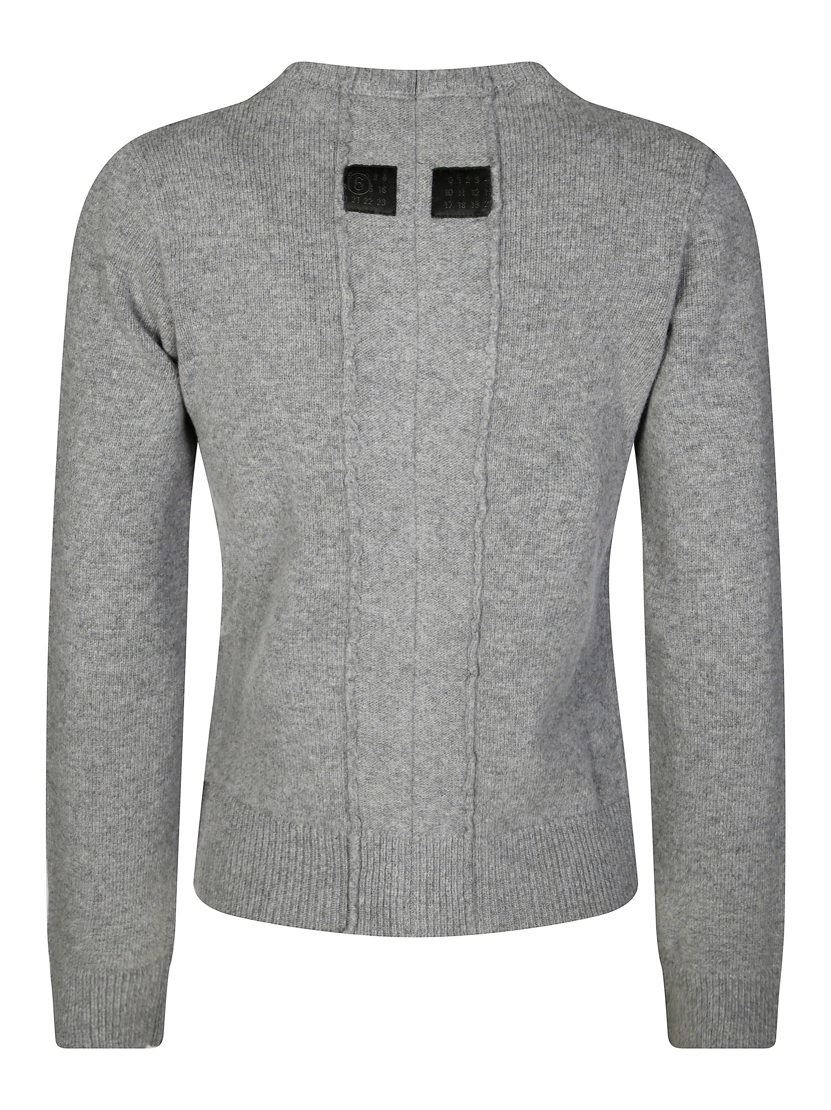 MM6 Men's Cardigan with Back Detail