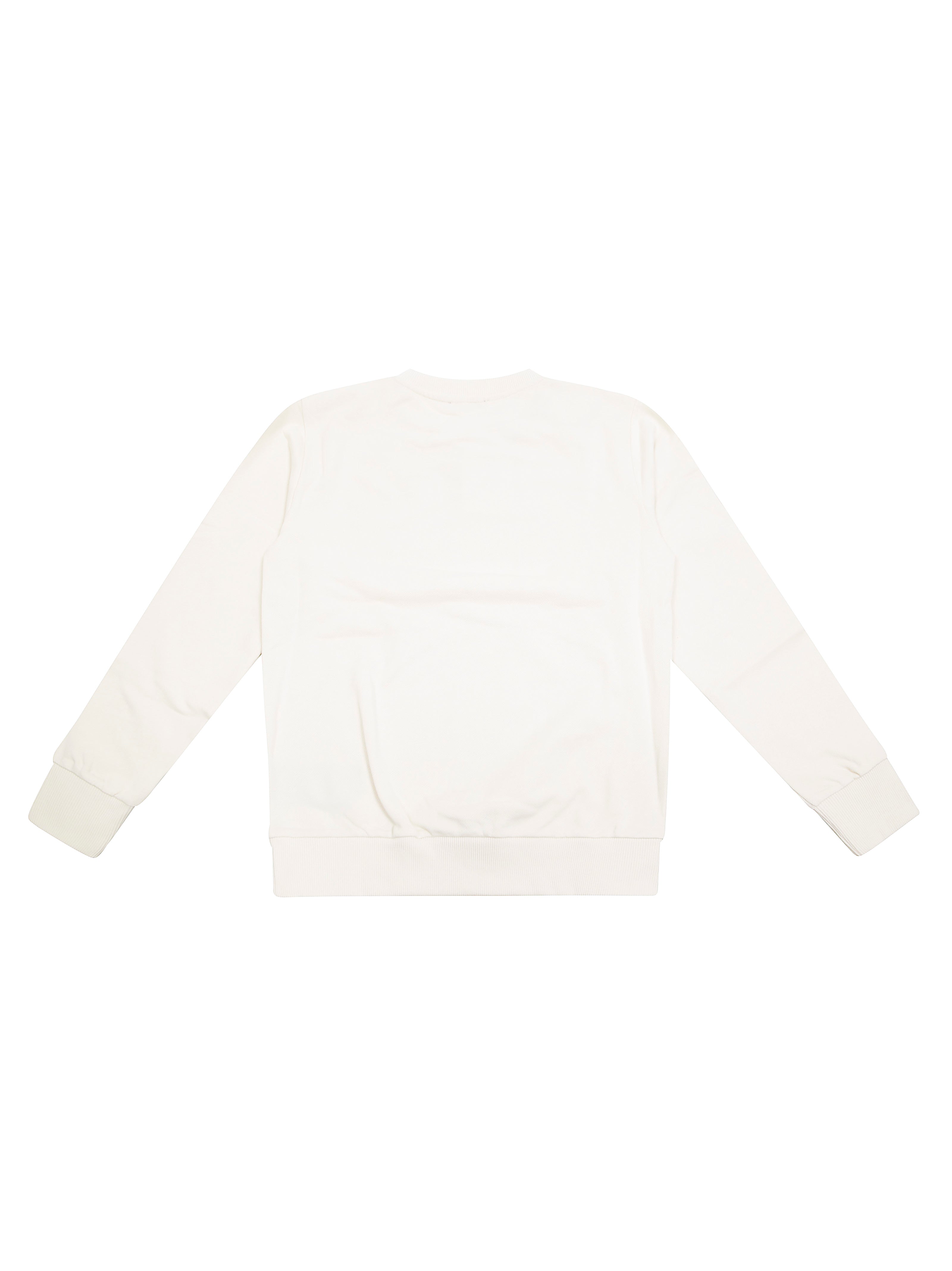 BALMAIN Mini Logo Sweatshirt with Gold Buttons