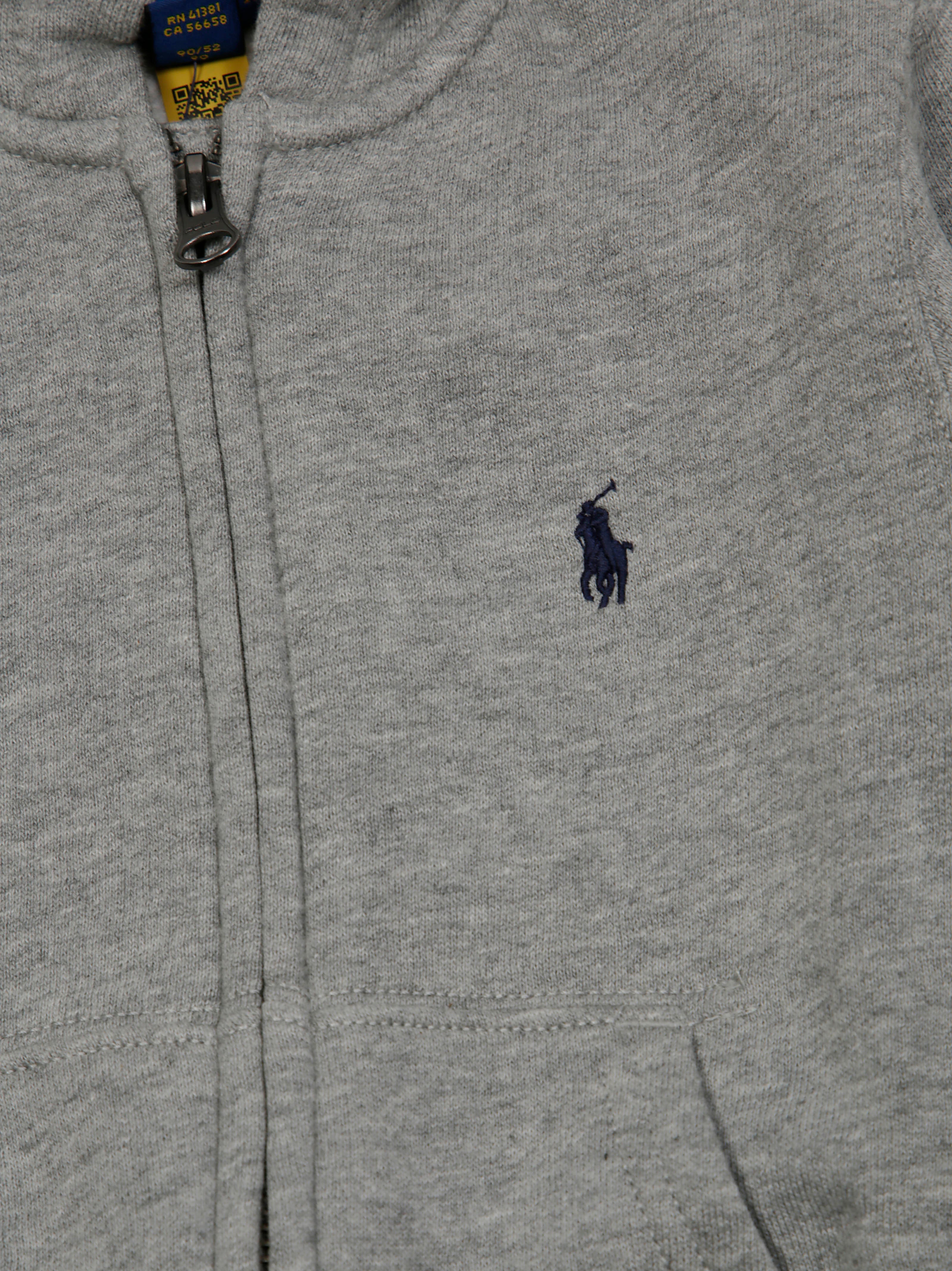 POLO RALPH LAUREN Full Zip Hoodie with Embroidered Logo