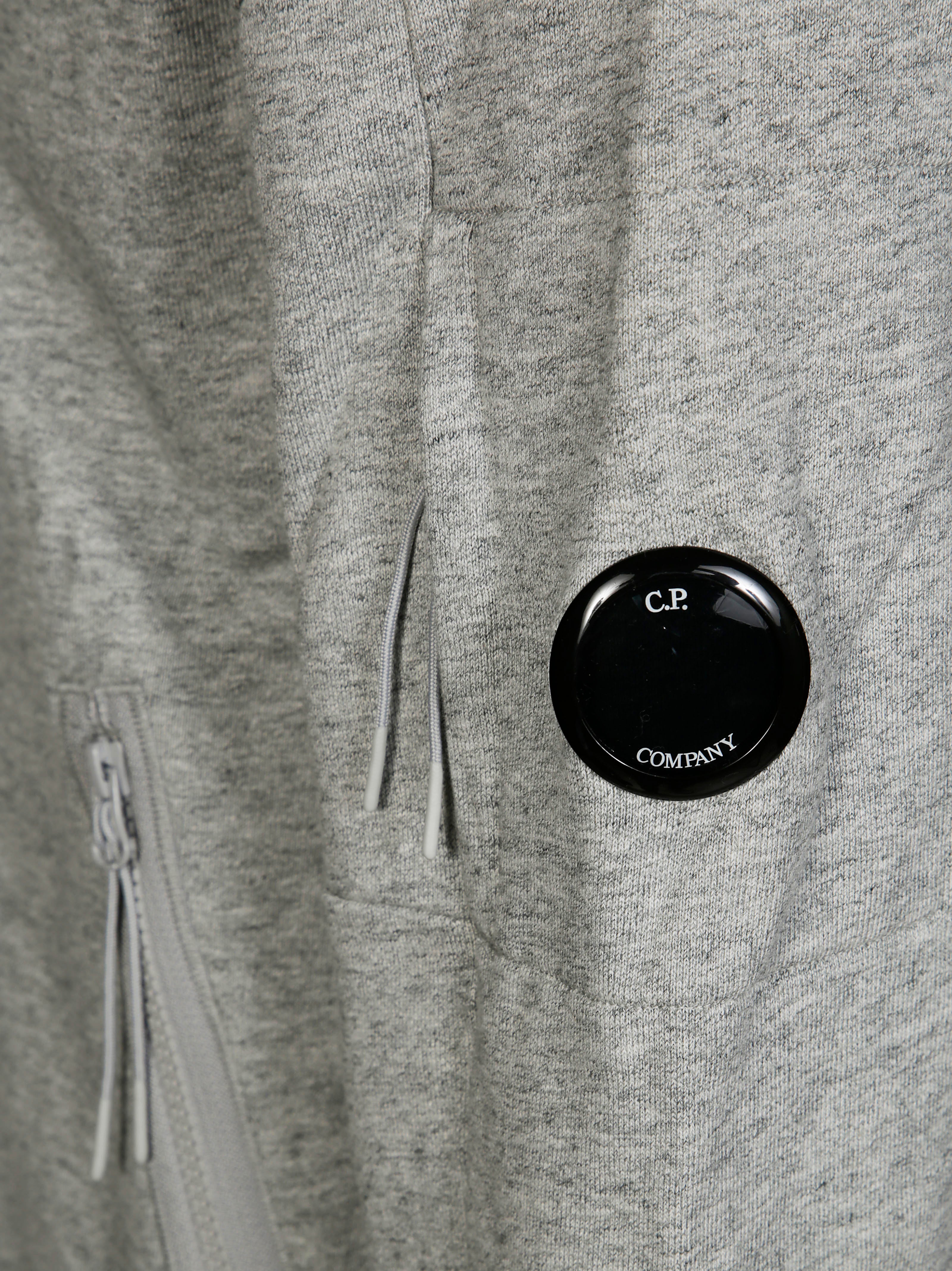 CP COMPANY Hooded Open Diagonal Raised Fleece Sweatshirt for Women