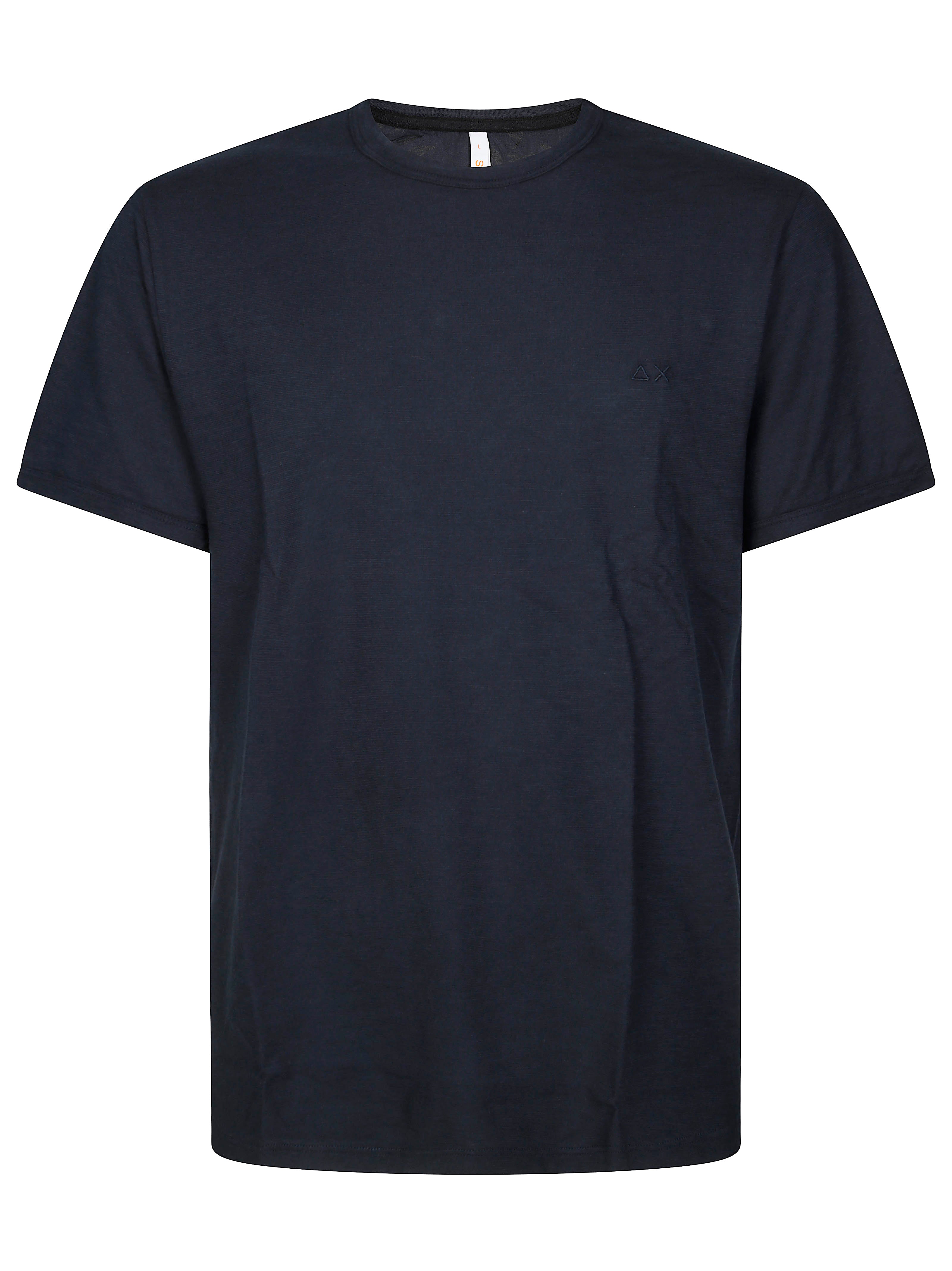 SUN 68 Mini T-Shirt with Curved Hem for Women