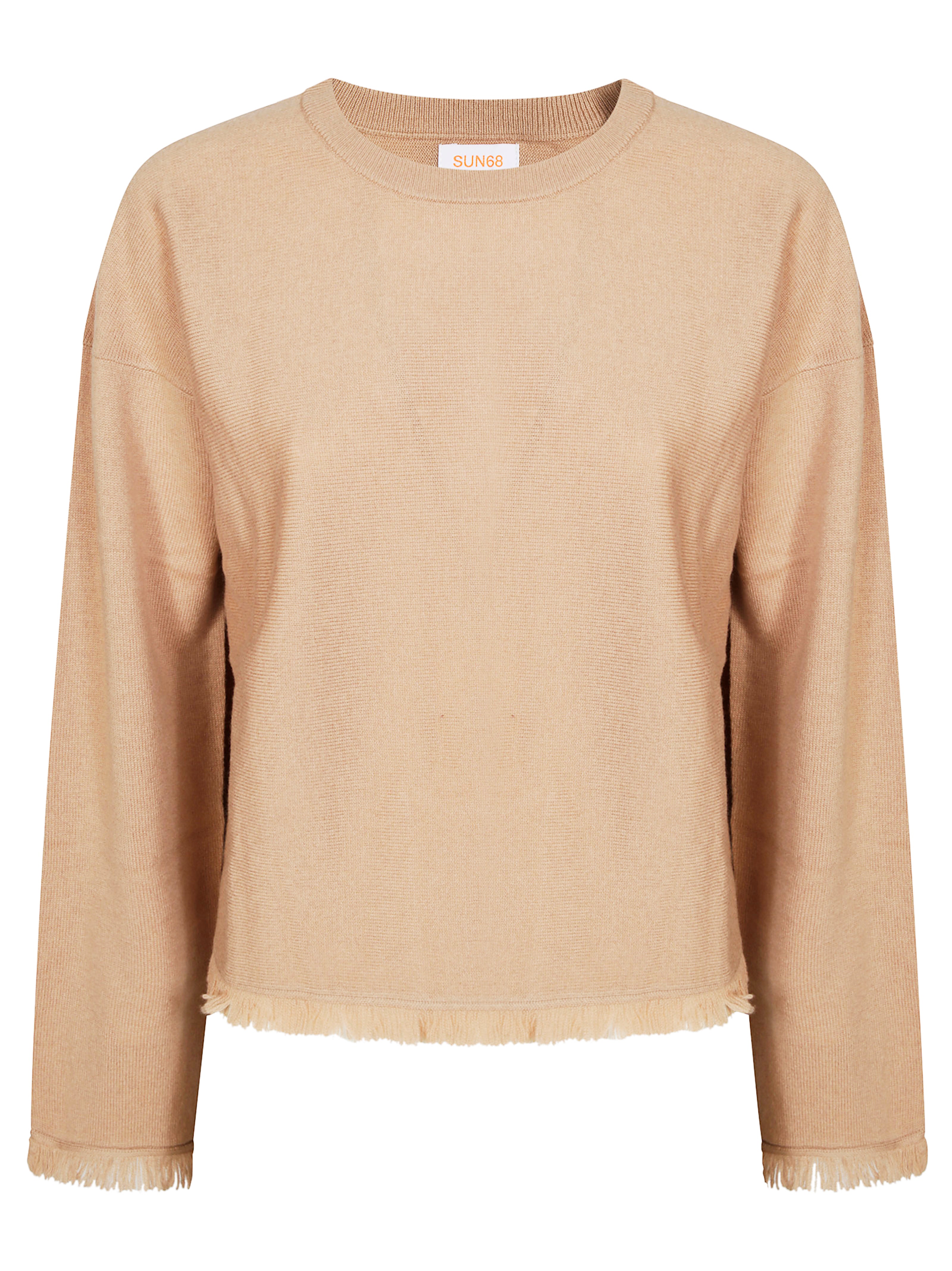 SUN 68 Fringe Sweater for Men - FW25 Collection