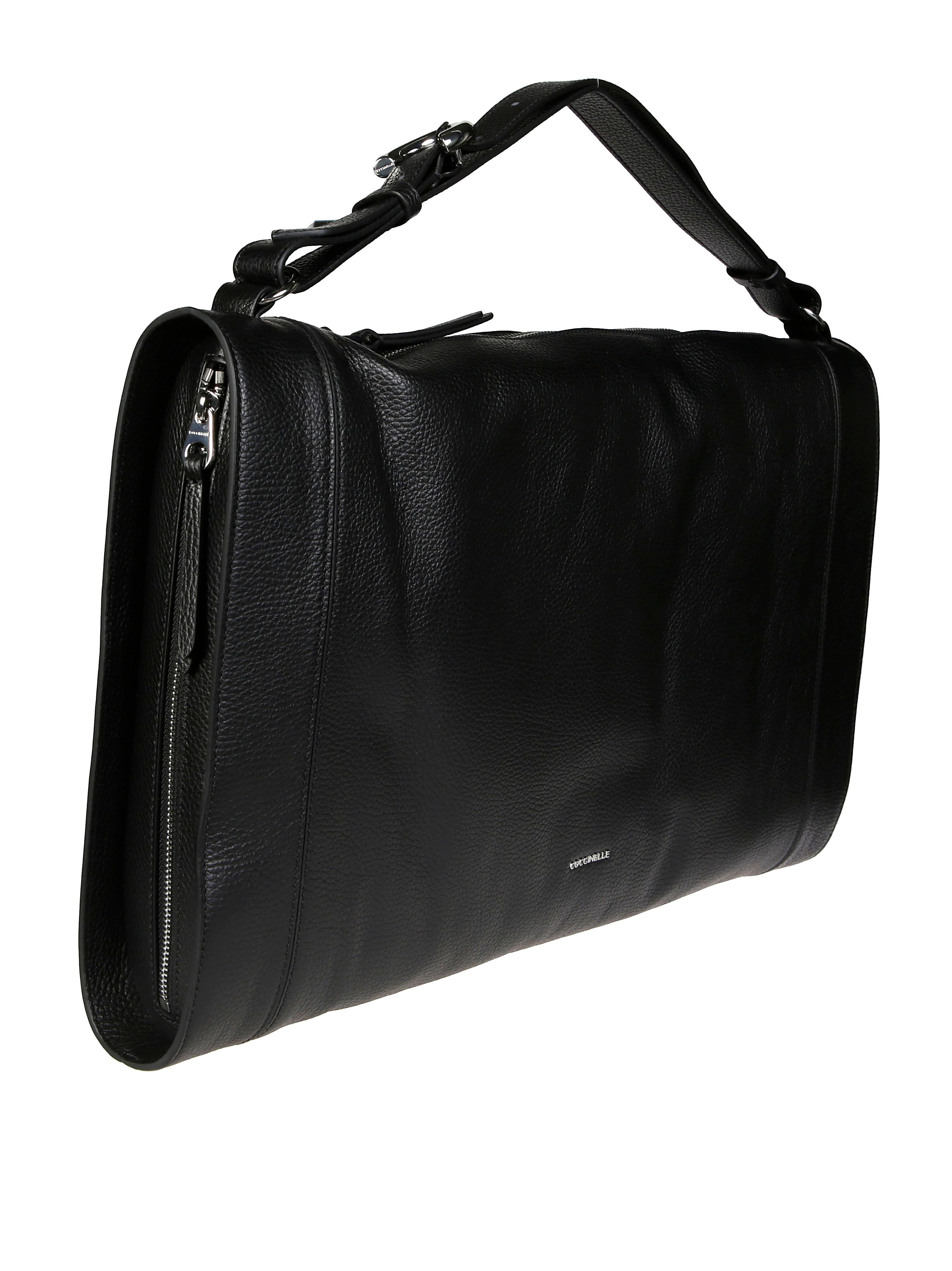 COCCINELLE Suede Shoulder Bag for Men