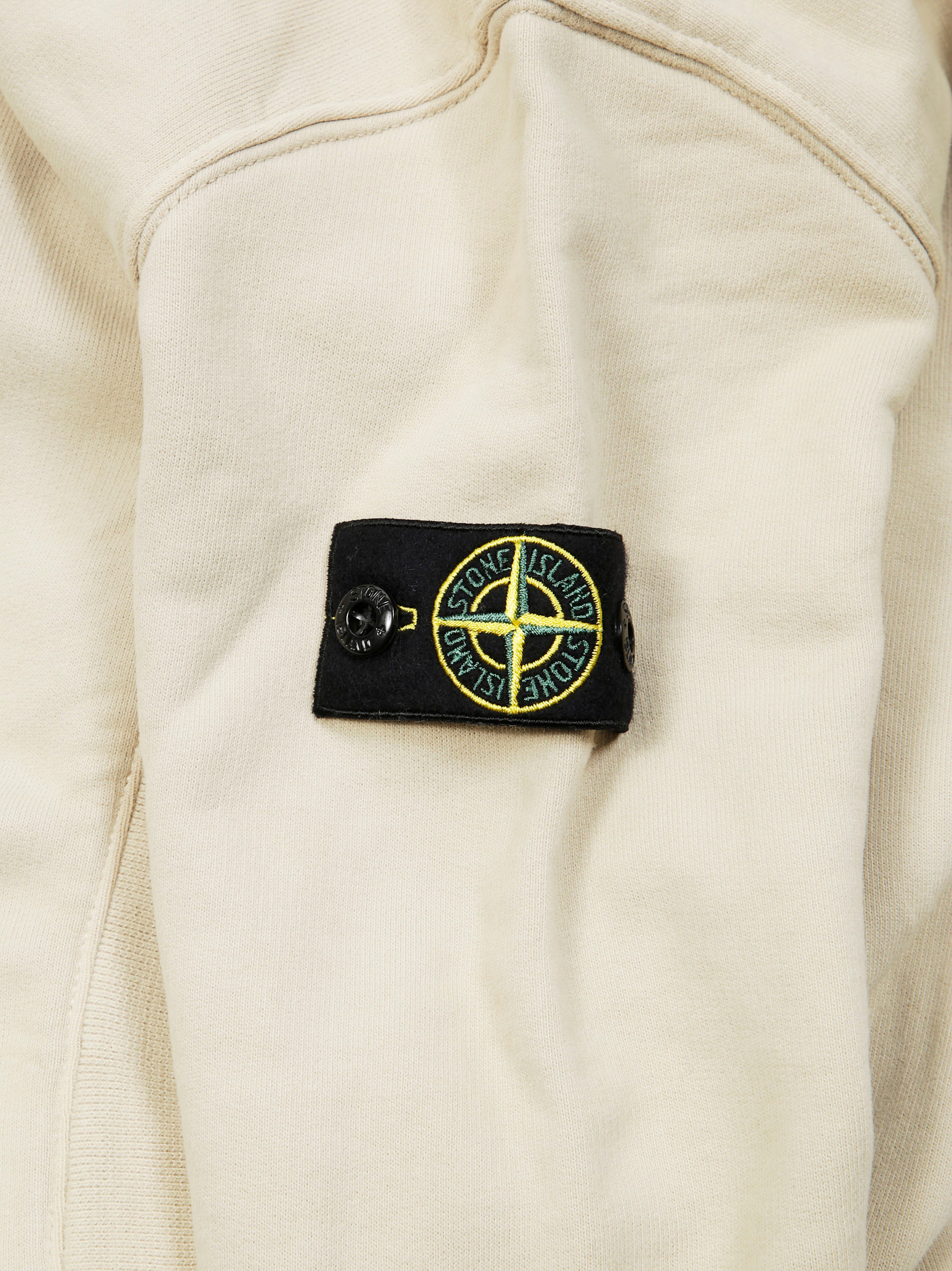 STONE ISLAND Basic Hoodie with Logo Badge