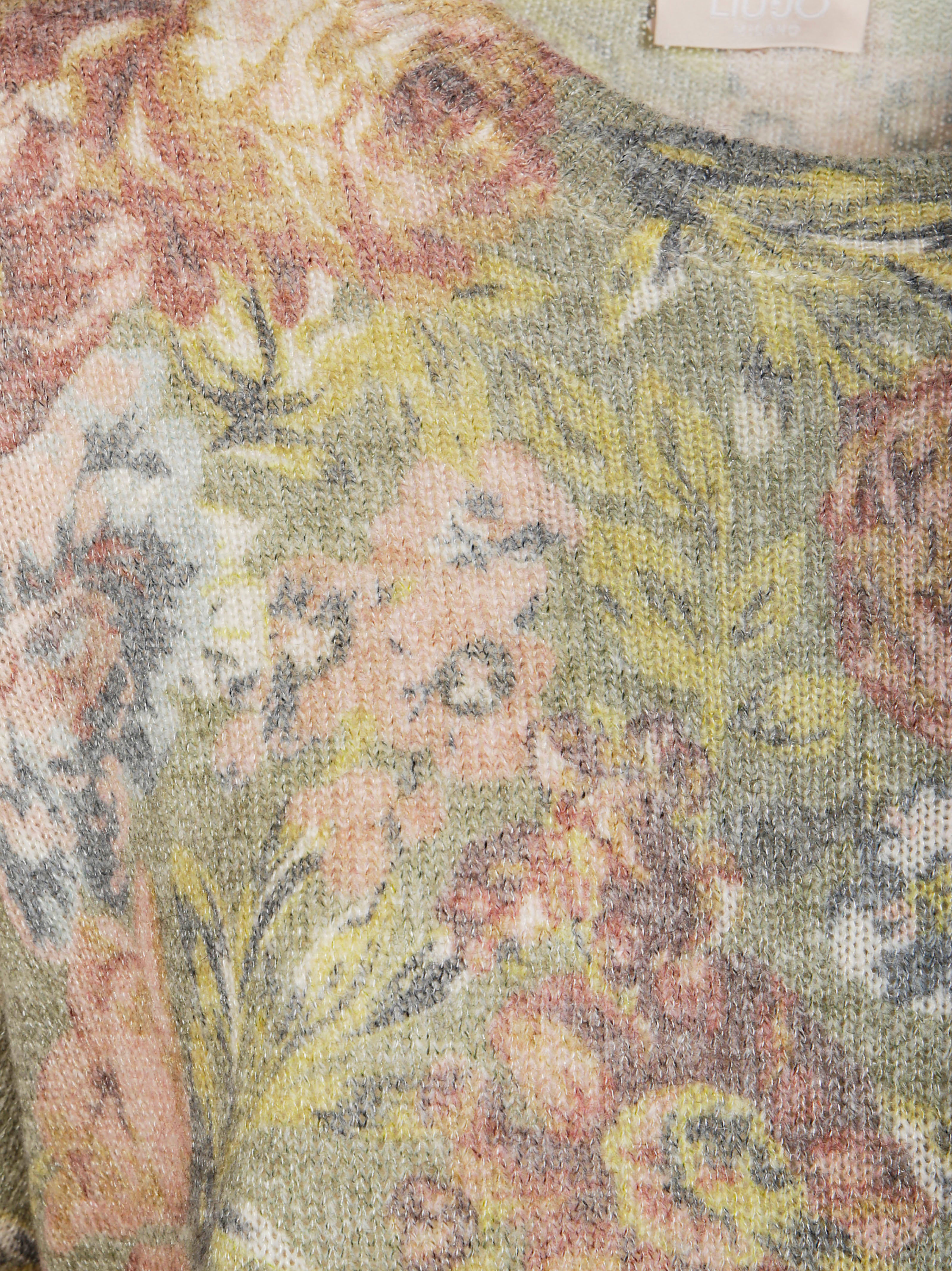 LIUJO Fiori Knit Sweater for Men