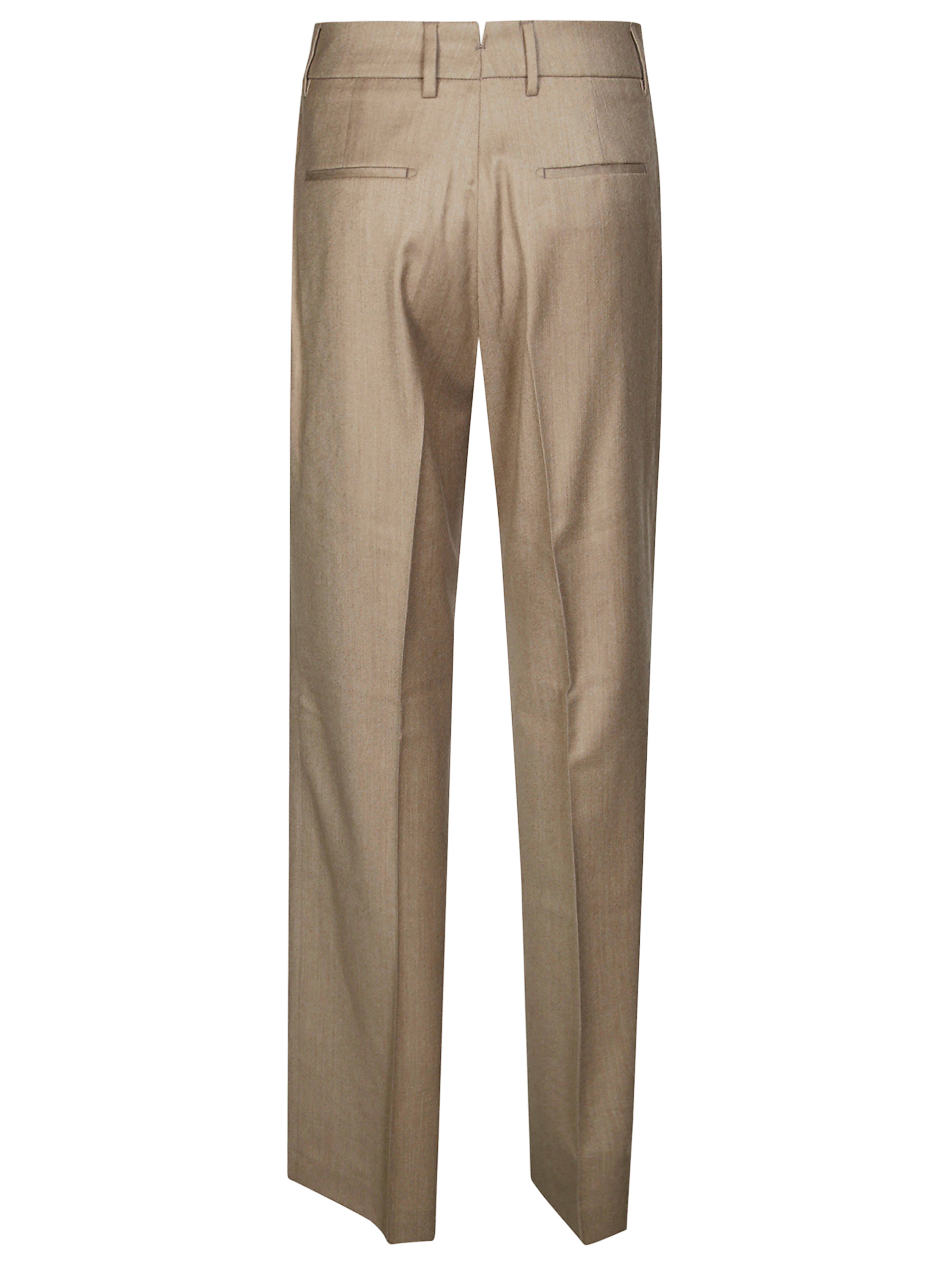 BERWICH Men's Wide-Leg Wool Cashmere Pants