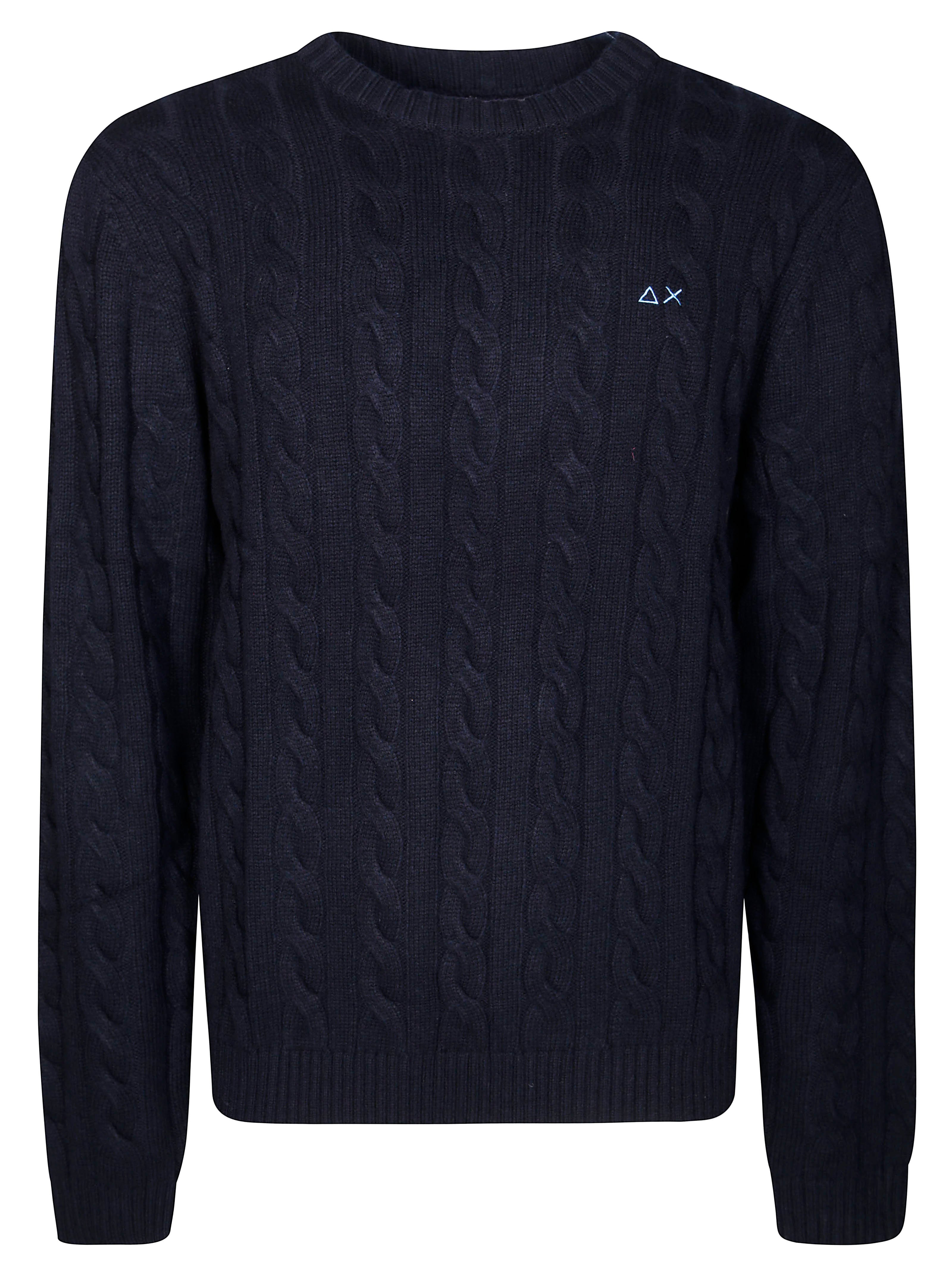 SUN 68 Knit Pullover with Textured Design for Women