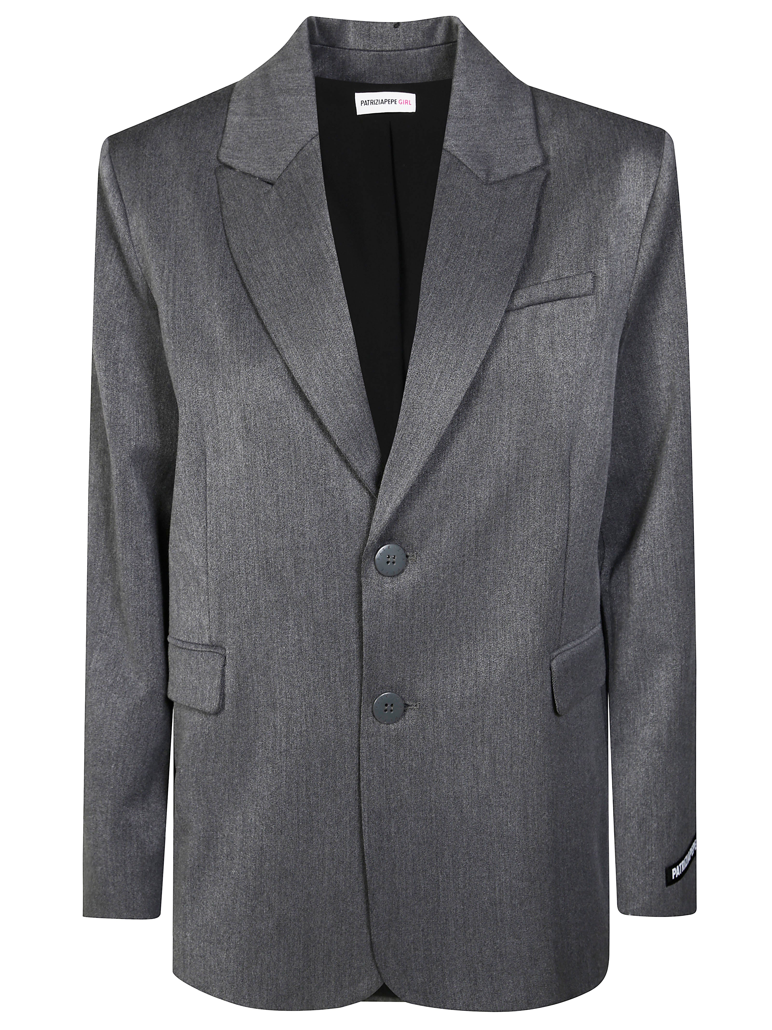 PATRIZIA PEPE Tailored Blazer with Two Buttons