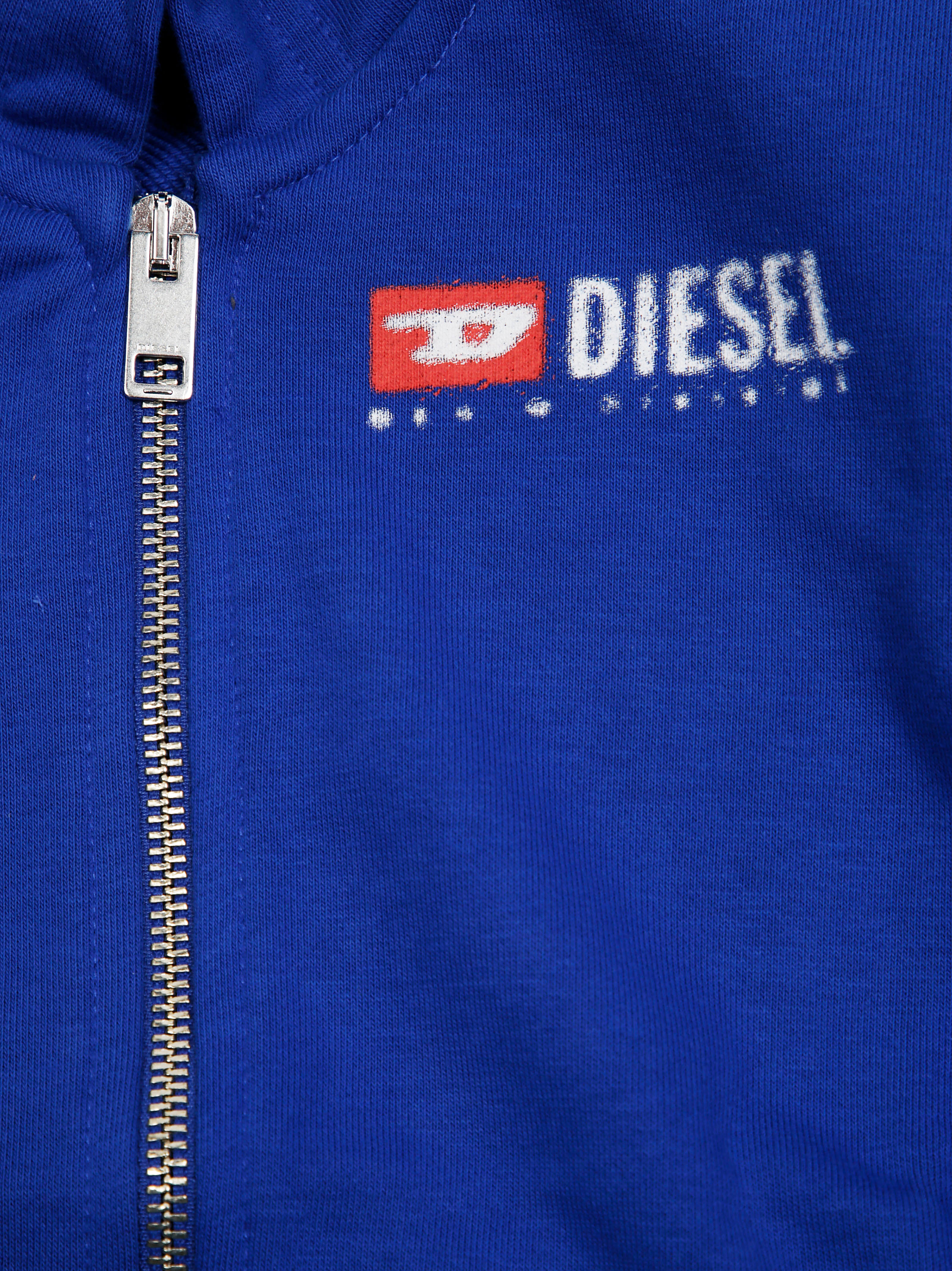 DIESEL Full Zip Basic Sweatshirt for Kids