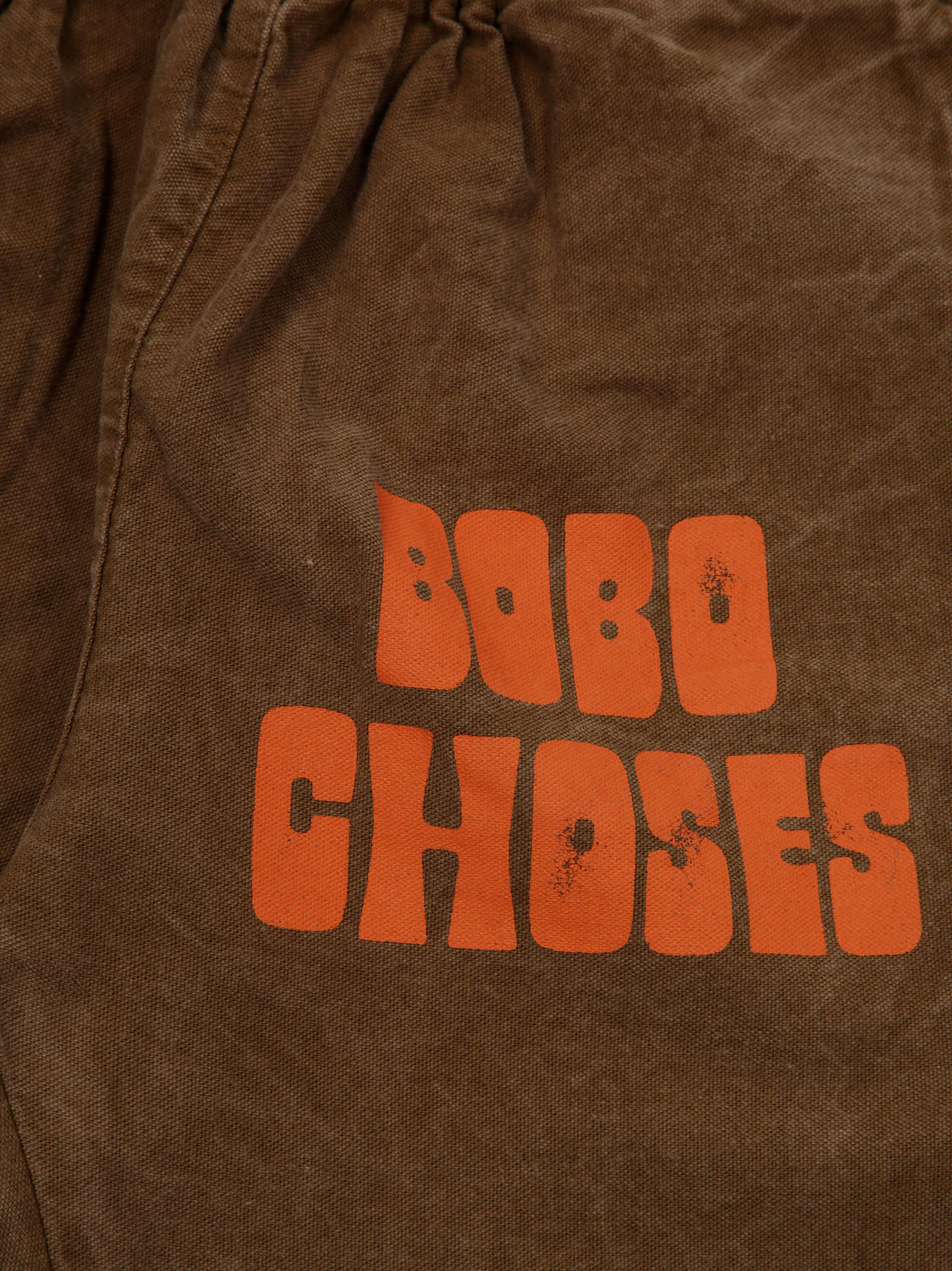 BOBO CHOSES Mini Cotton Trousers for Kids