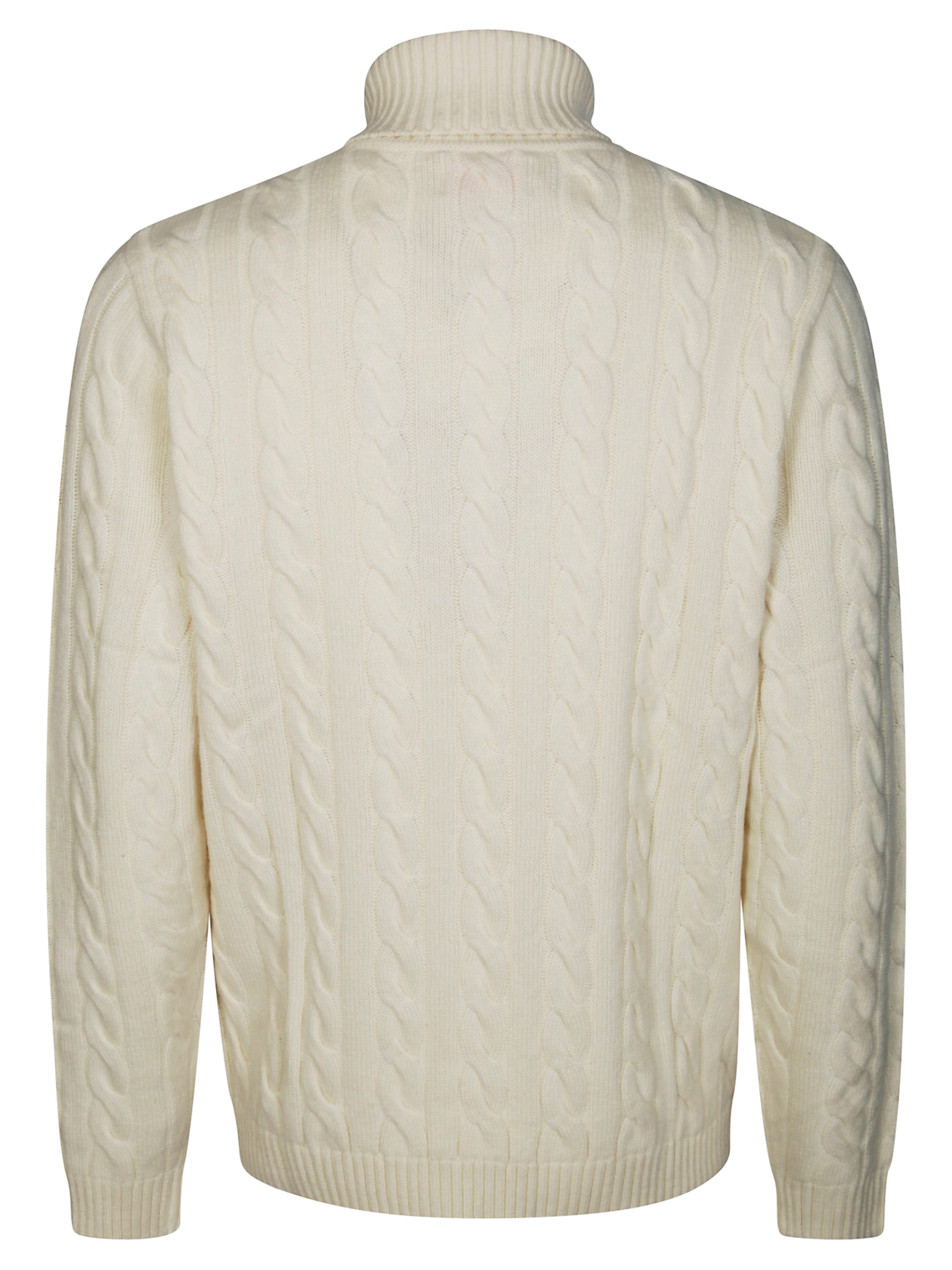 SUN 68 DOLCEVITA ZIP-UP SWEATER