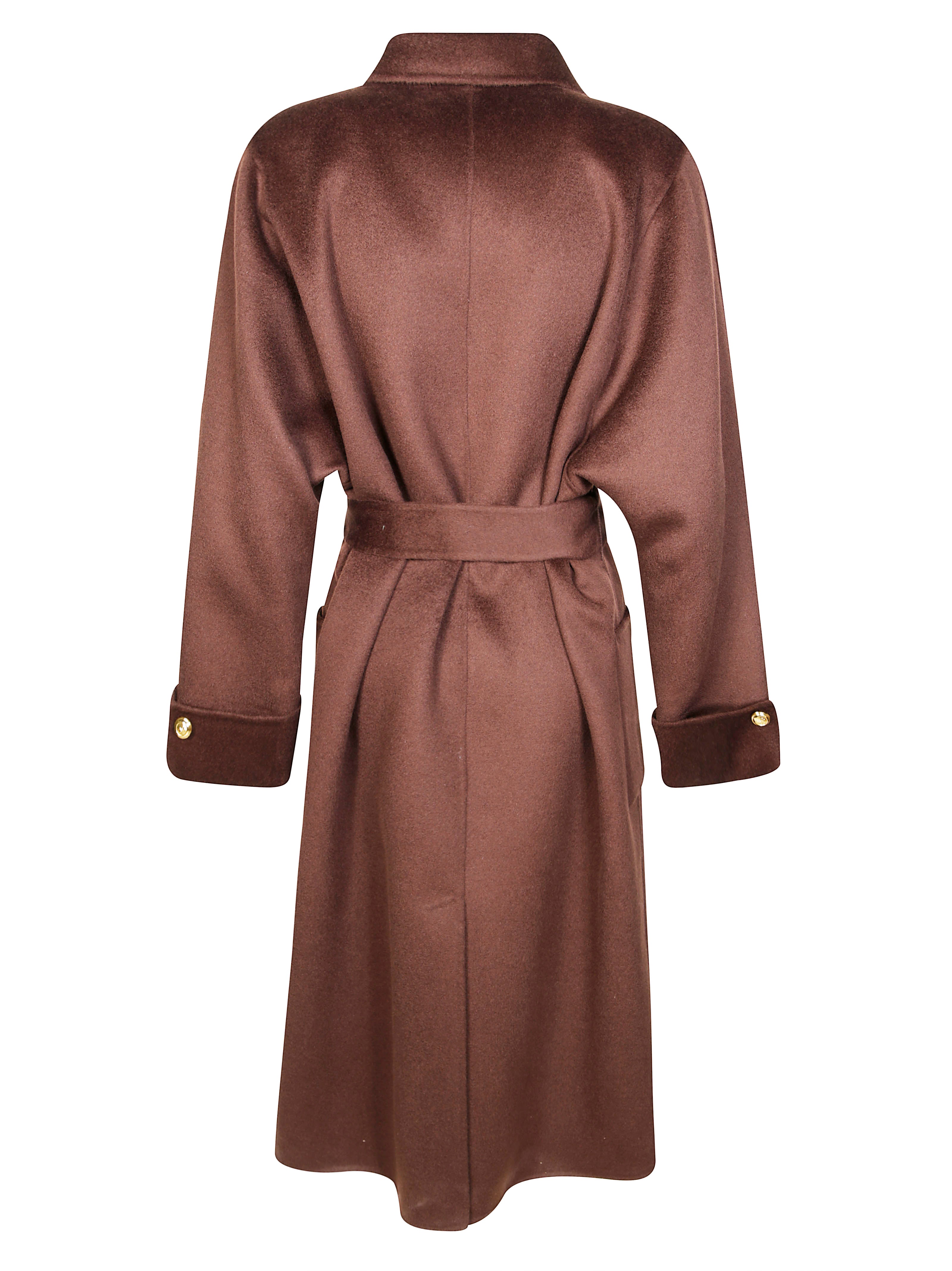 ELISABETTA FRANCHI Wool Jacket with Belt for Men