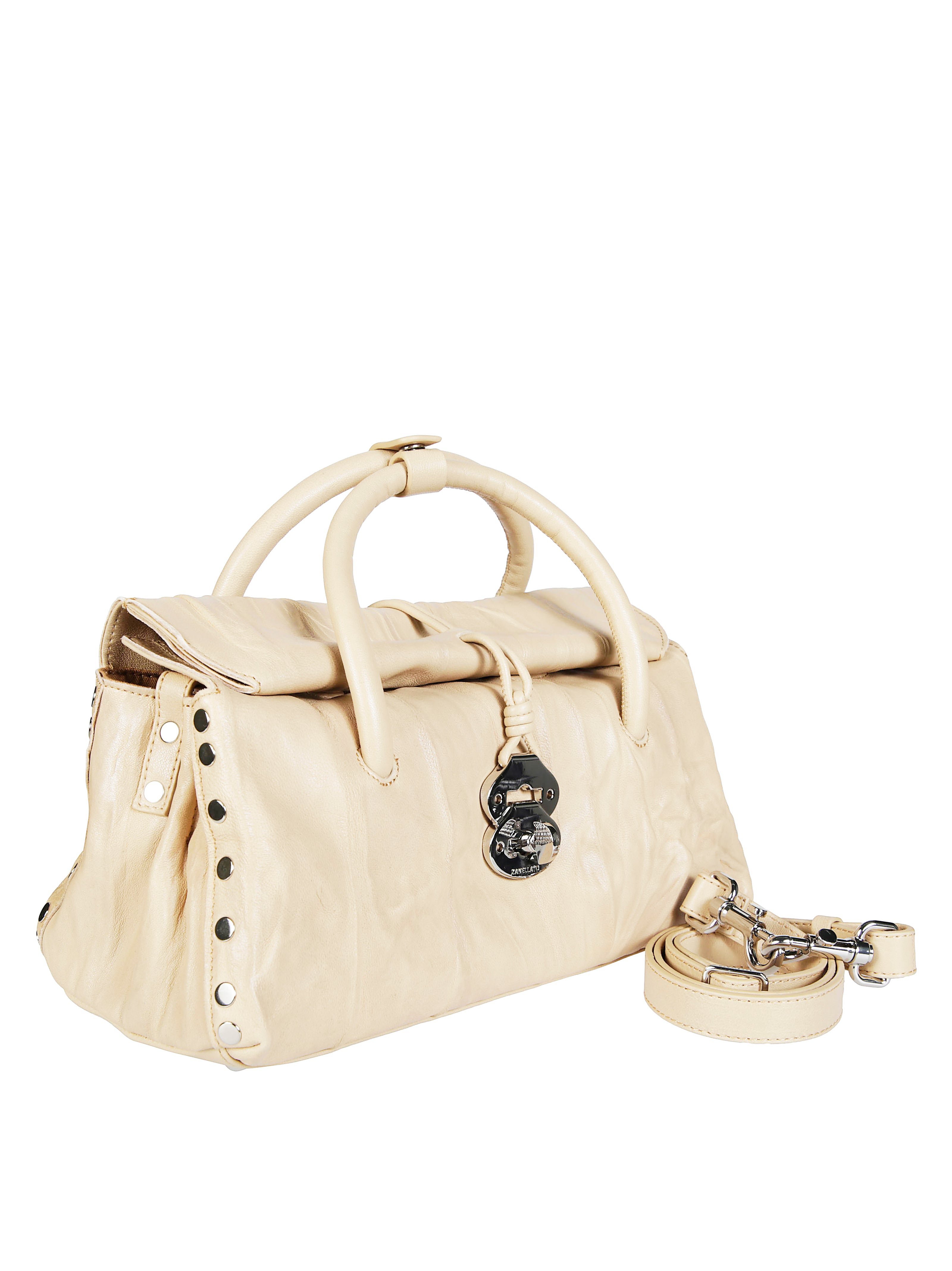 ZANELLATO Mini Pleated Crossbody Bag for Men