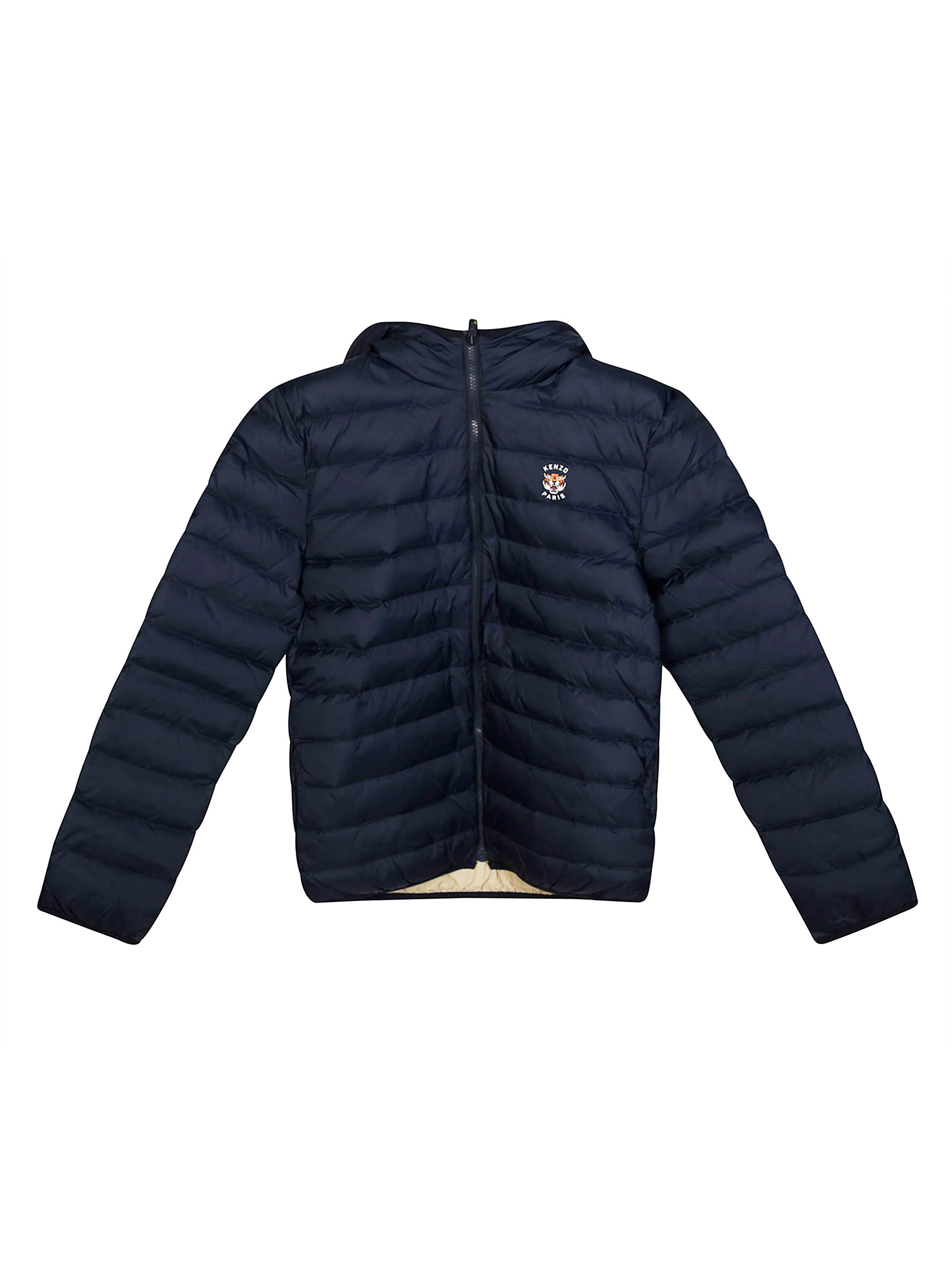 KENZO Reversible Puffer Jacket with Tiger Design