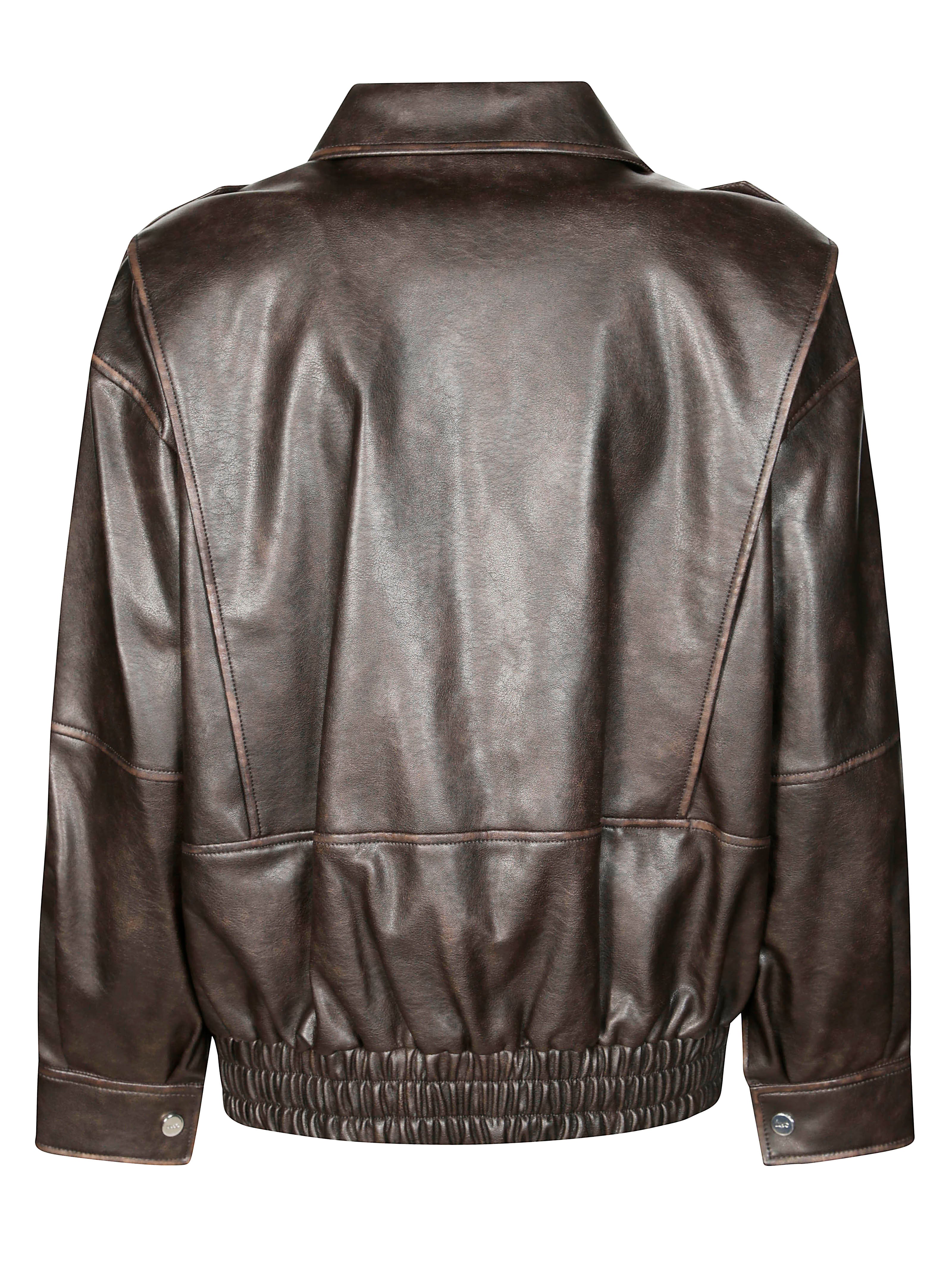 LIUJO Men's Eco-Leather Jacket - Stylish & Contemporary