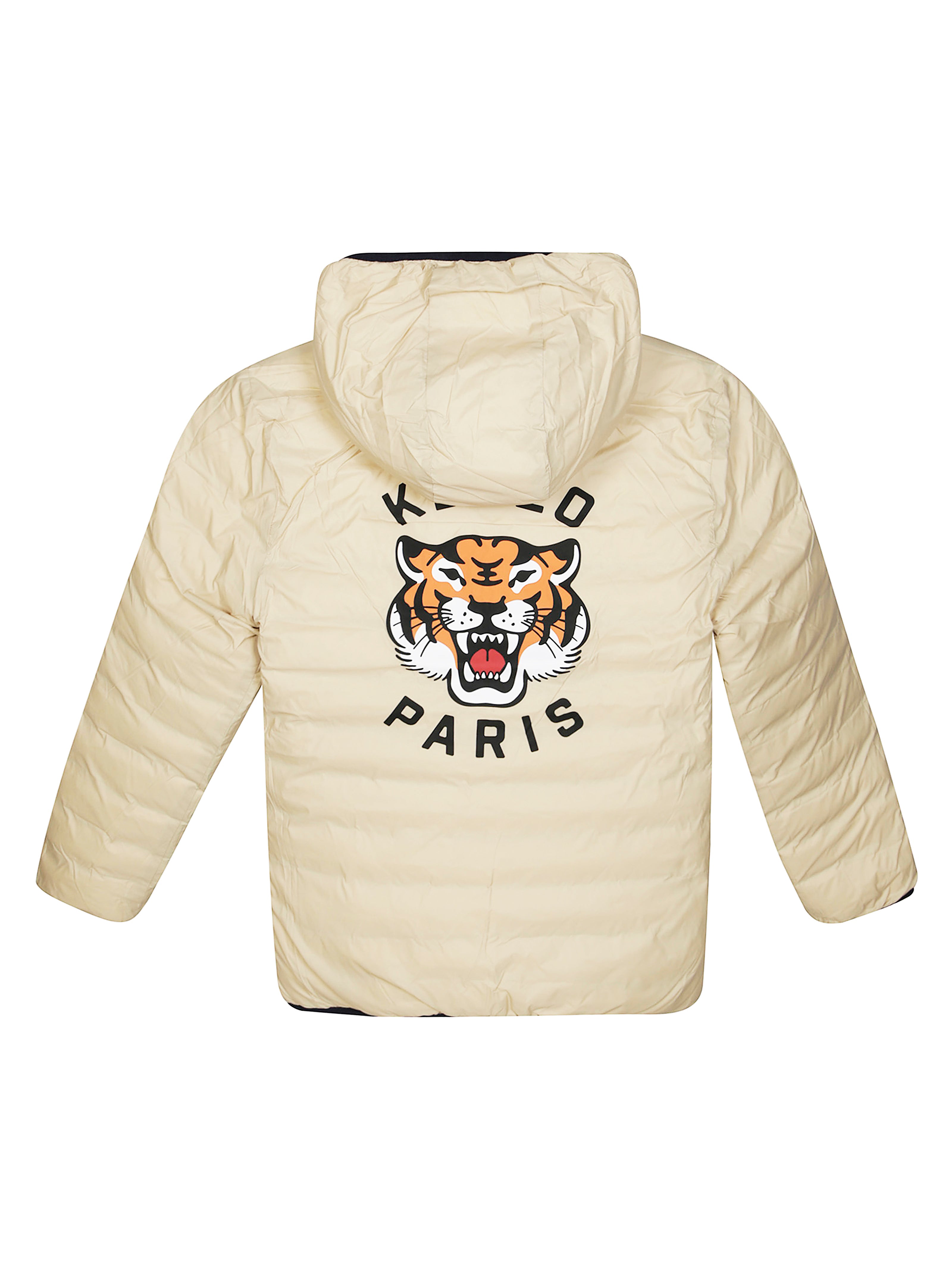KENZO Reversible Puffer Jacket with Tiger Design
