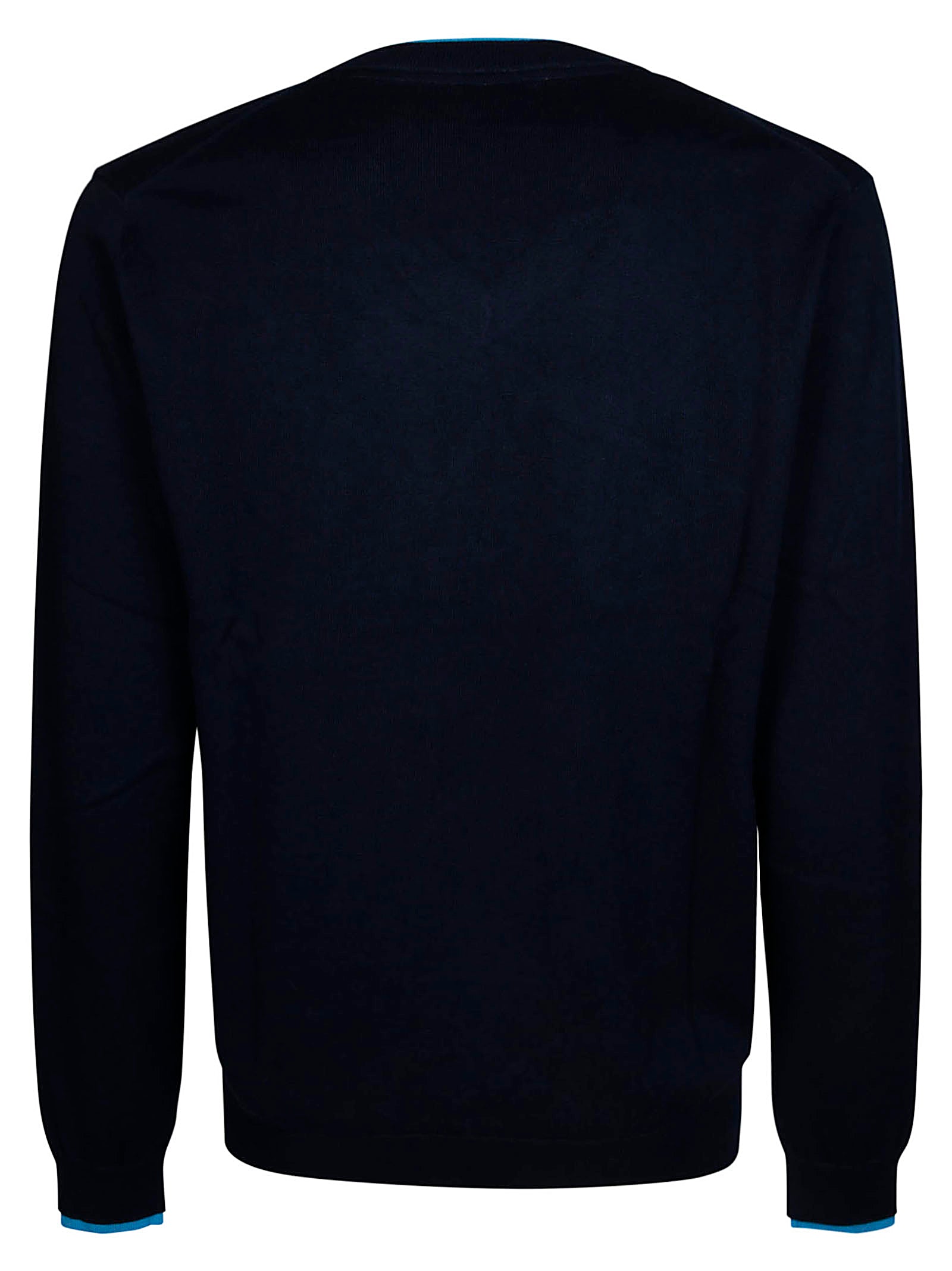 SUN 68 V Neck Double Rib Sweater for Women