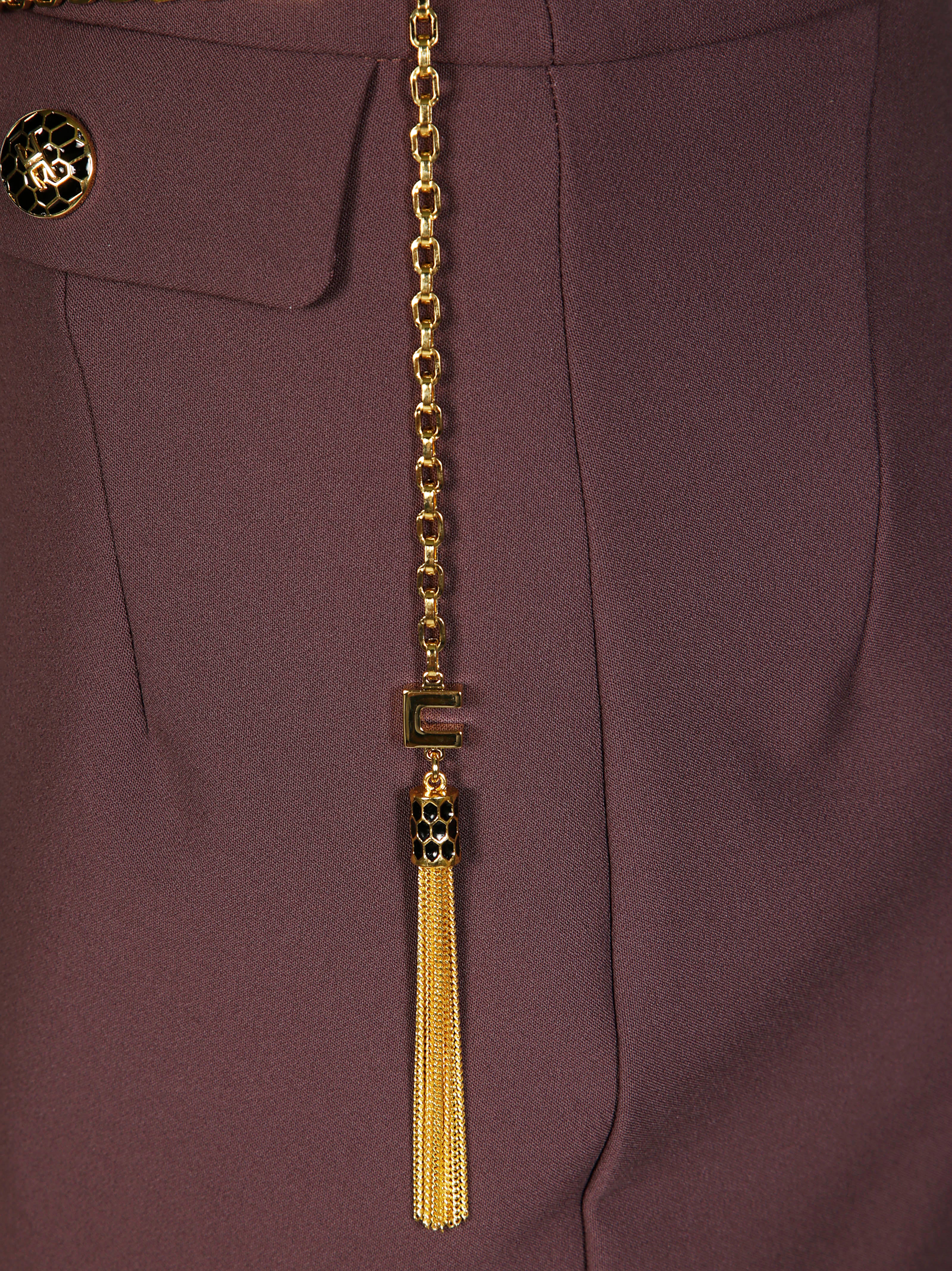 ELISABETTA FRANCHI Men's Straight Mini Skirt