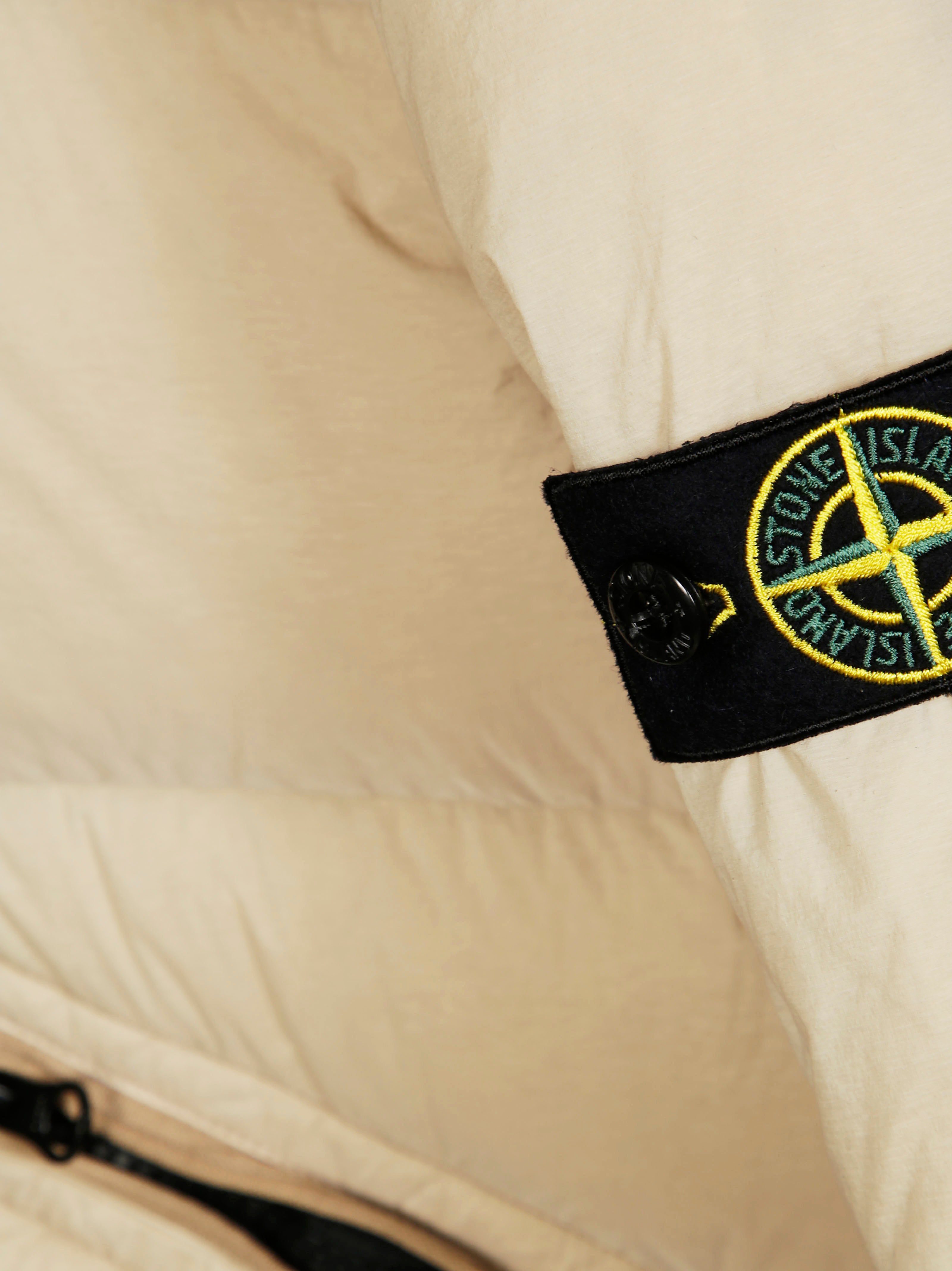 STONE ISLAND Mini Bomber Crinkle Badge Jacket