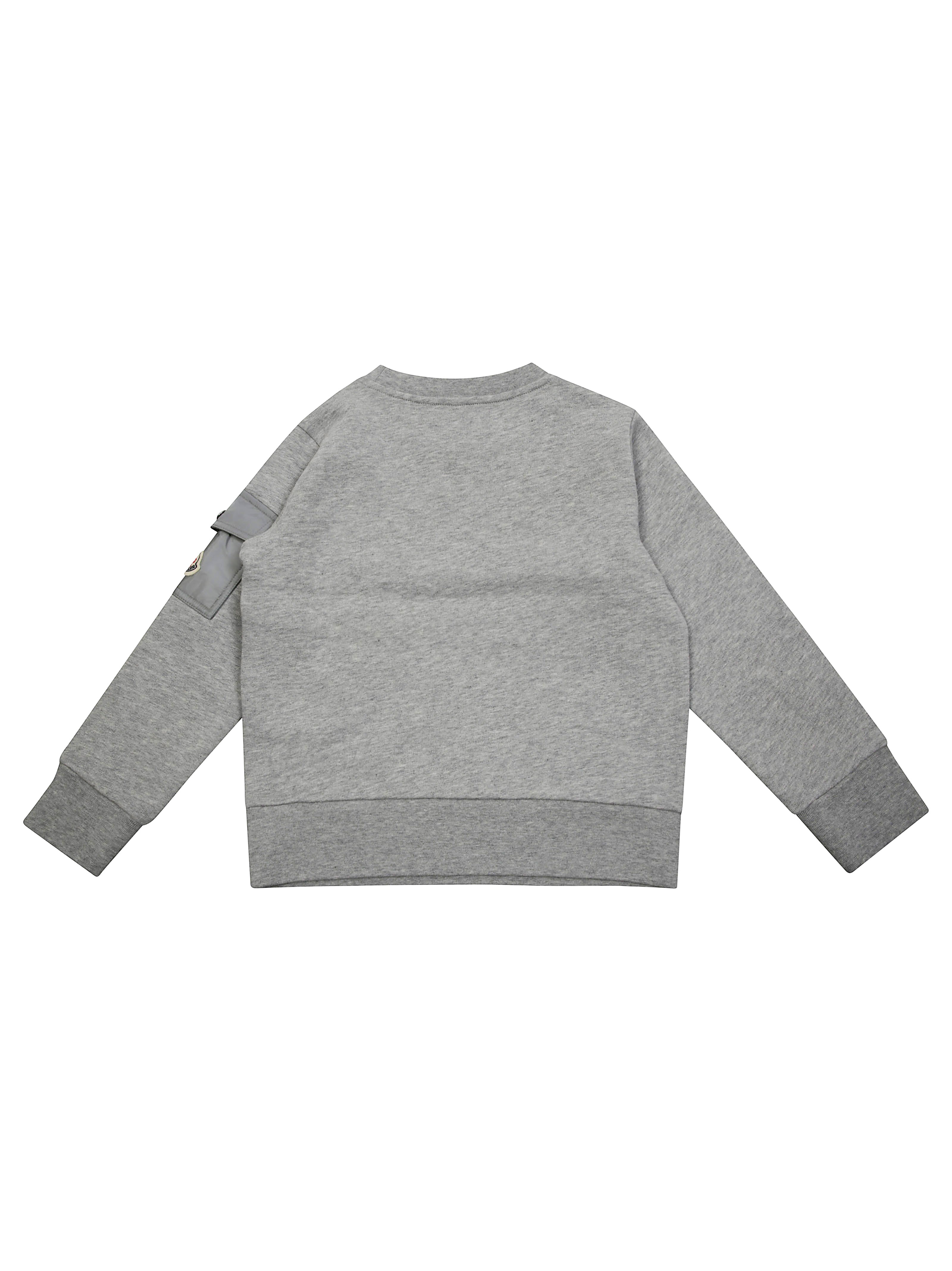 MONCLER Classic Logo Crew Neck Sweatshirt