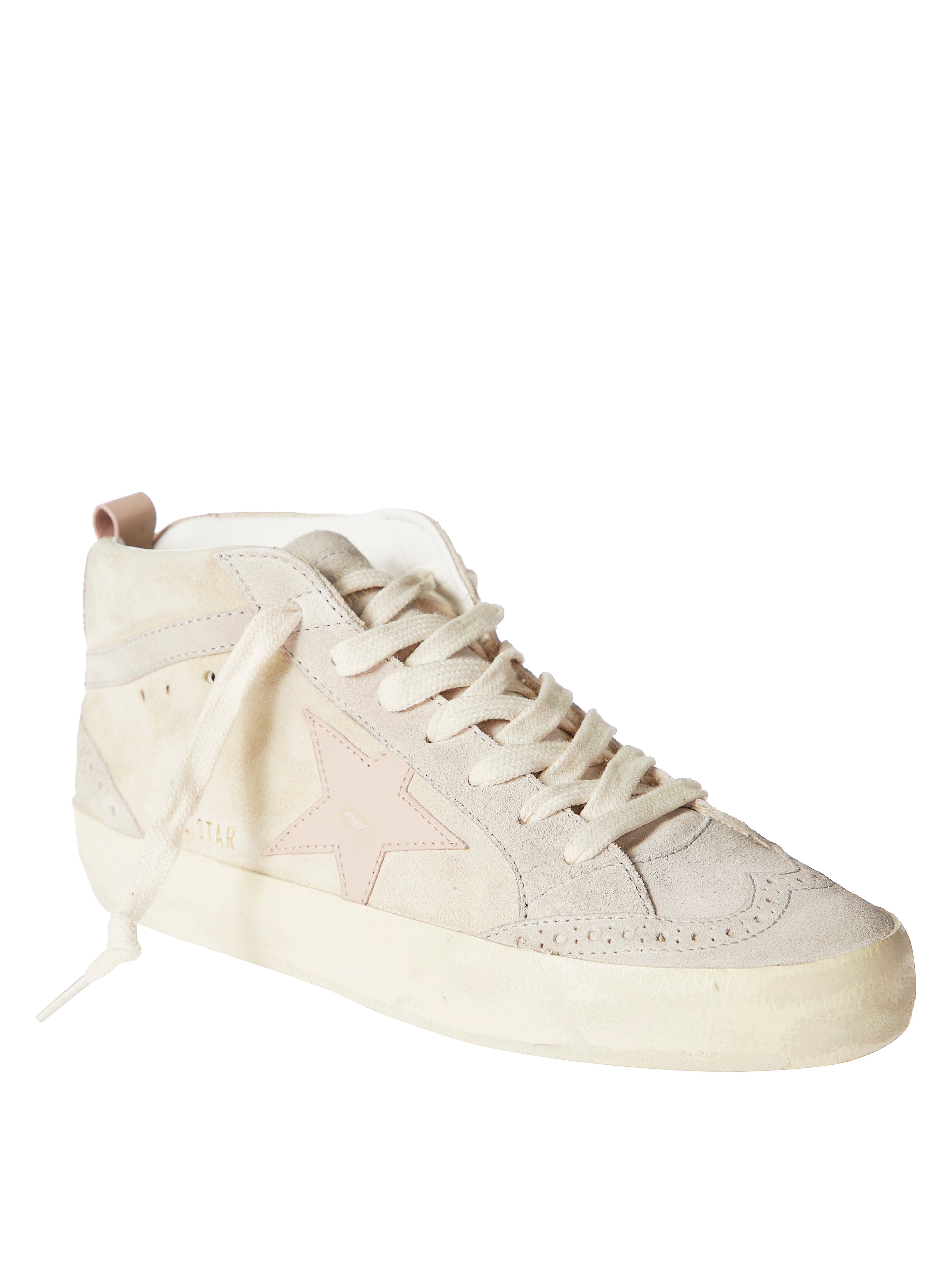 GOLDEN GOOSE Mid Star Classic Suede Sneakers for Men