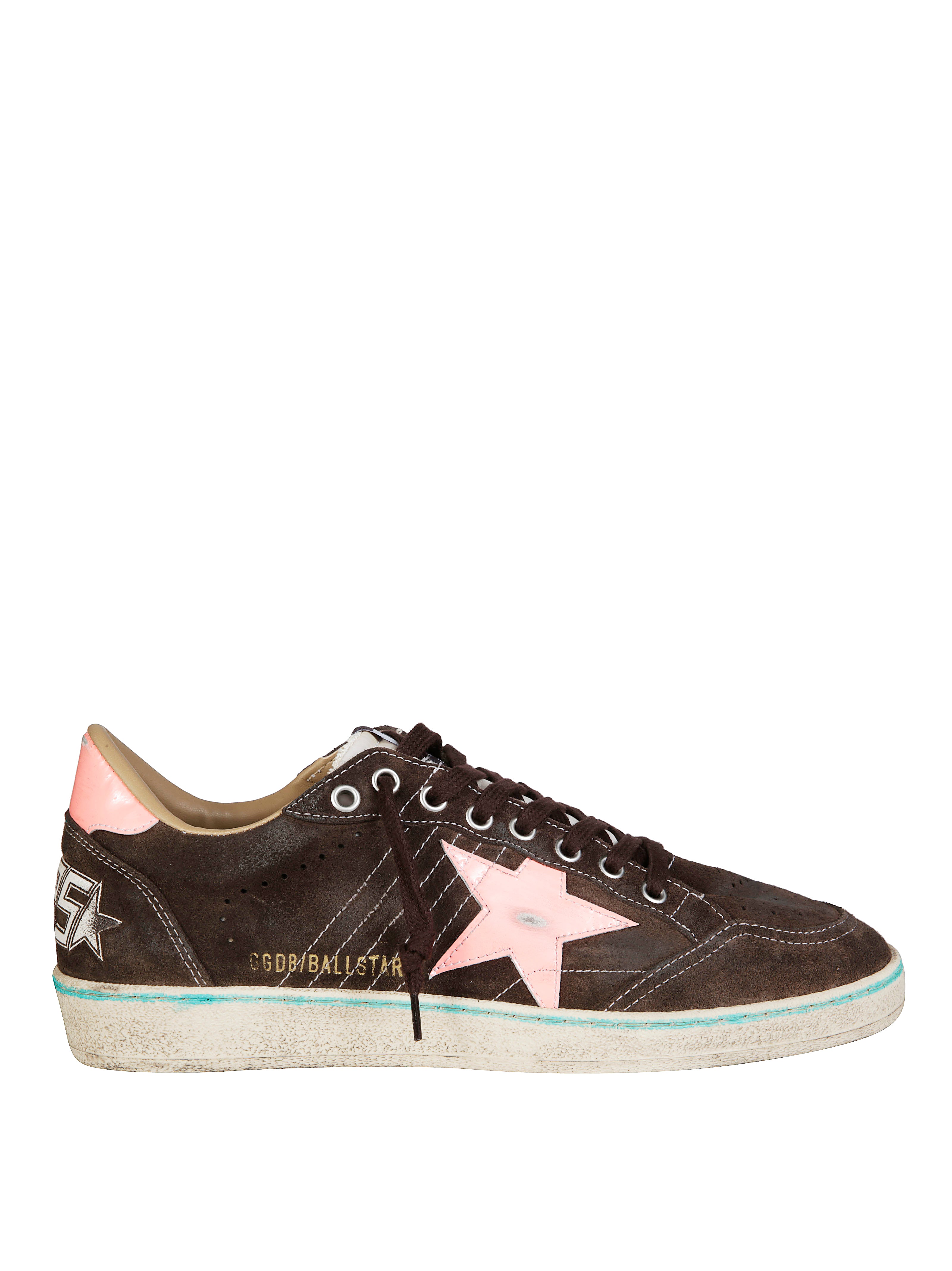 GOLDEN GOOSE Suede Upper Sneaker with Stella Logo - Women
