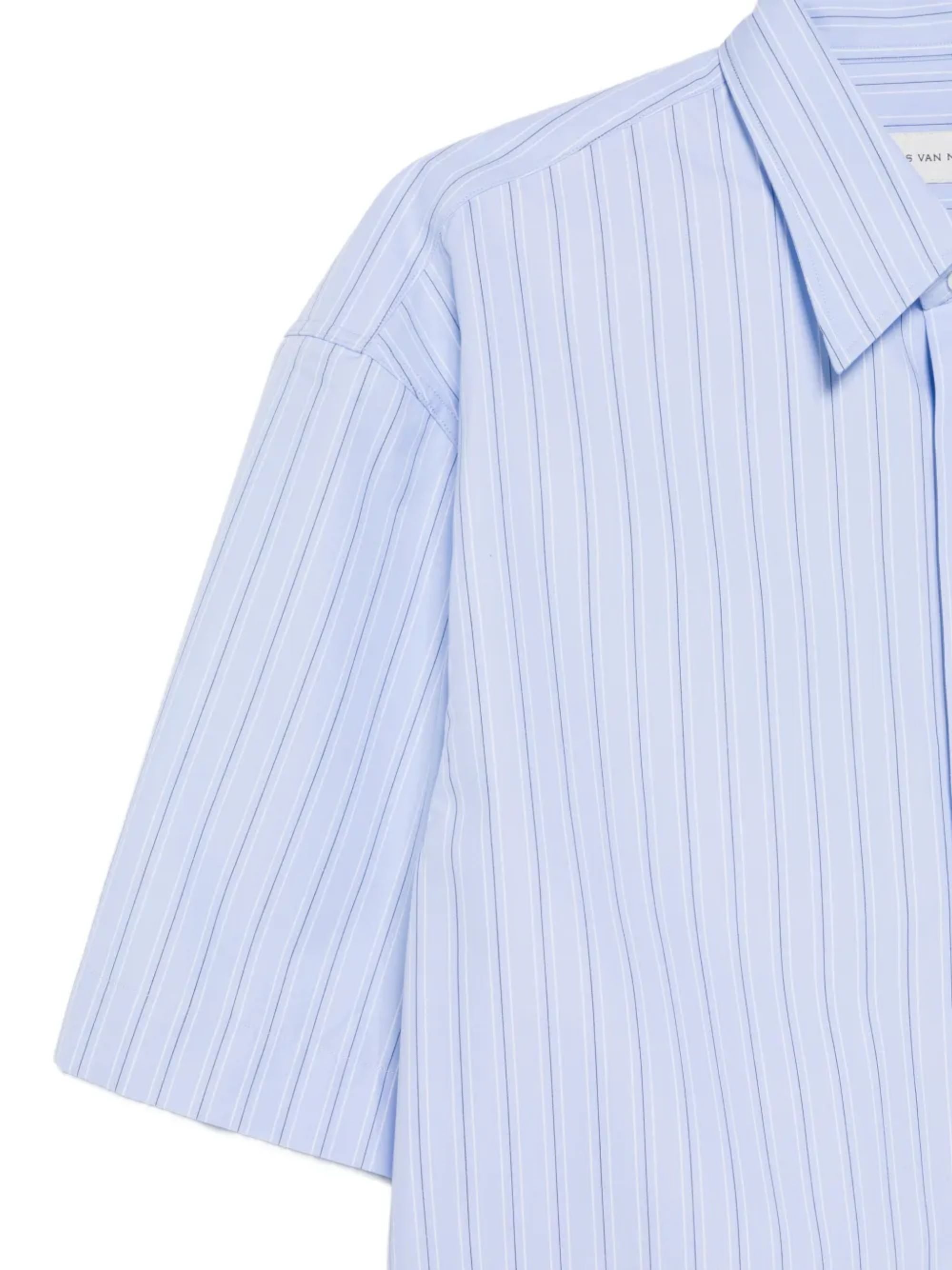 Dries Van Noten Sophisticated Men's Button-Up Shirt for SS26