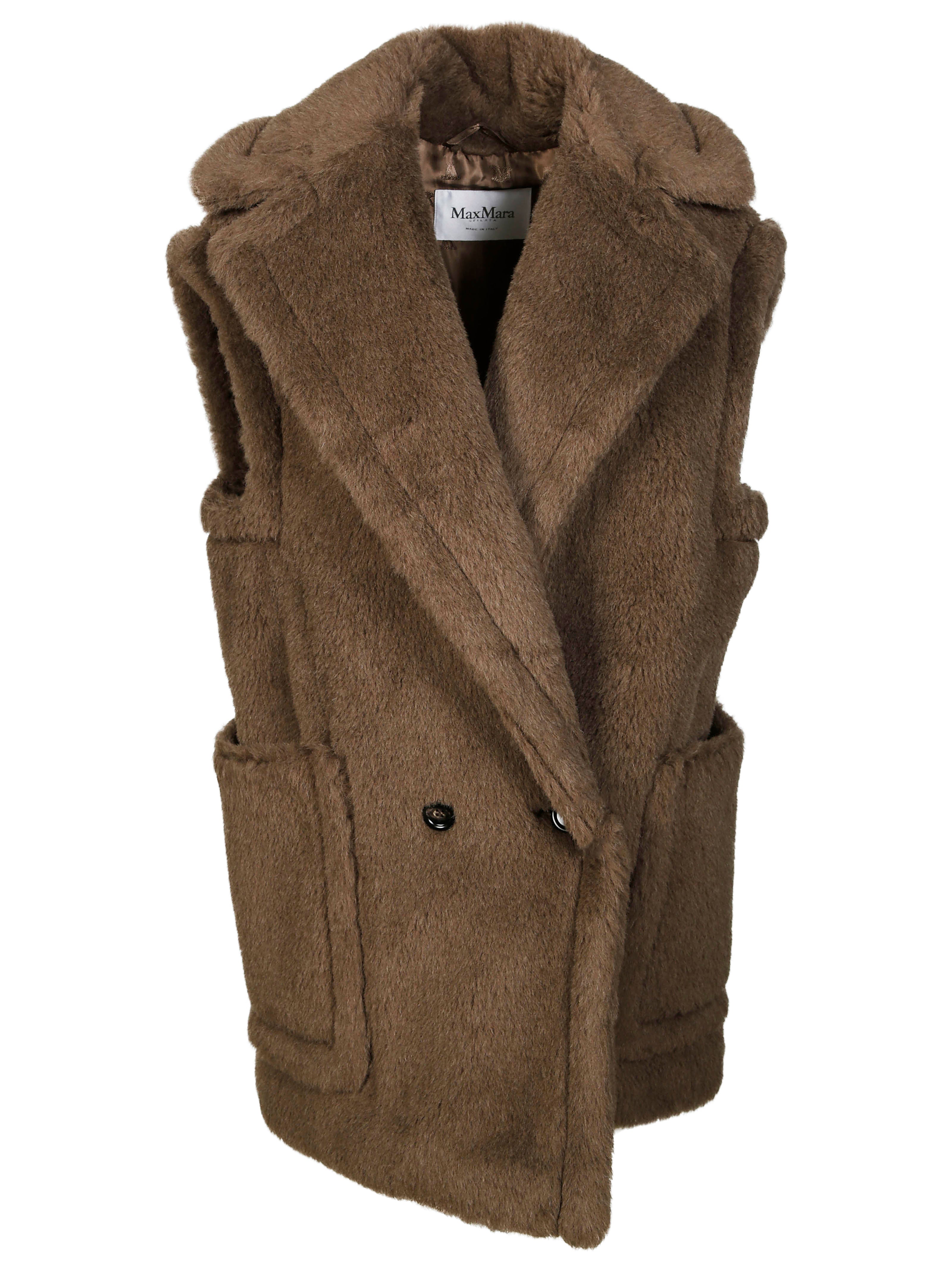 MAX MARA Classic Teddy Gilet for Men - AI25 Season