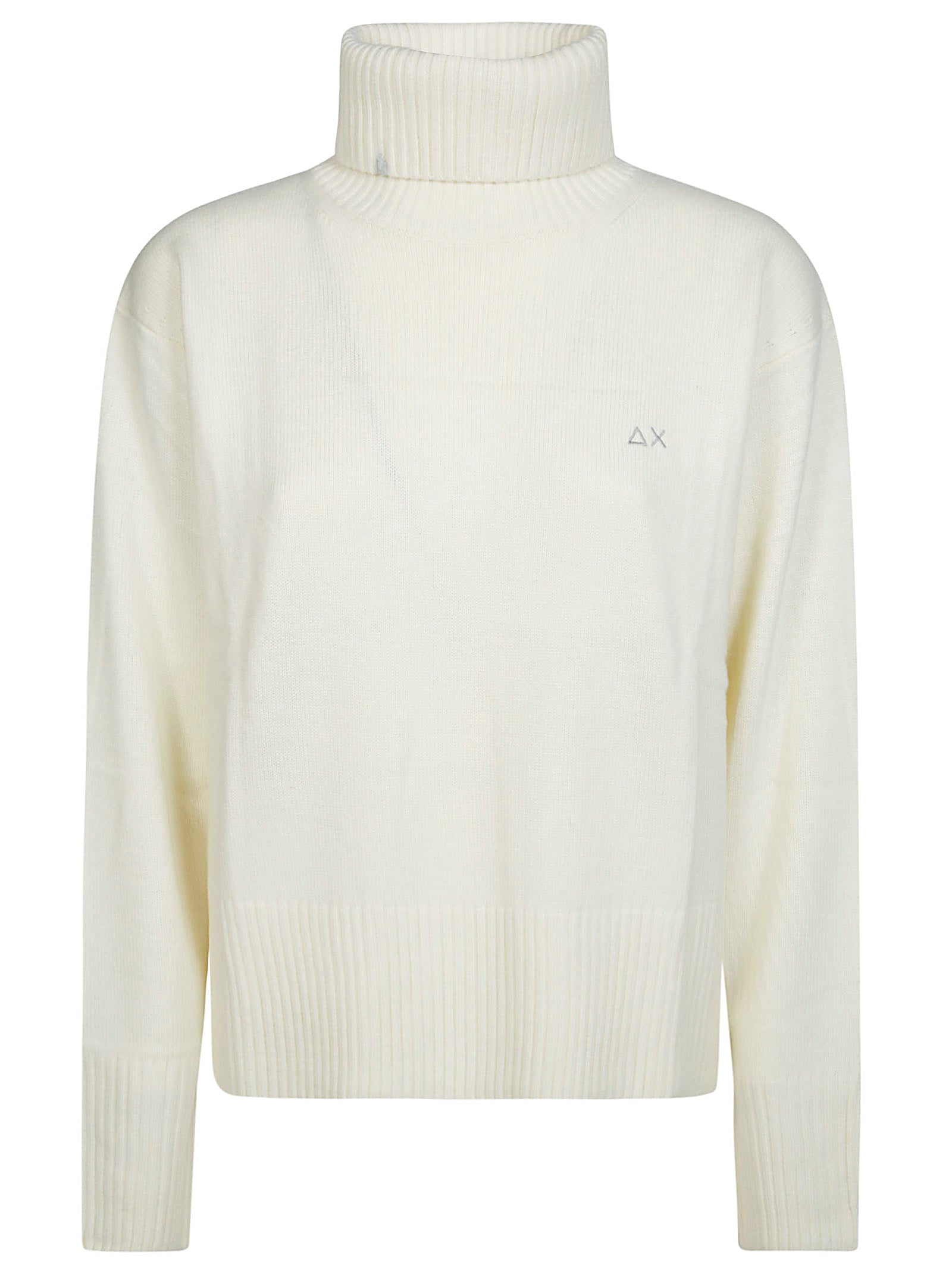 SUN 68 Solid Long Sleeve Turtle Neck for Men