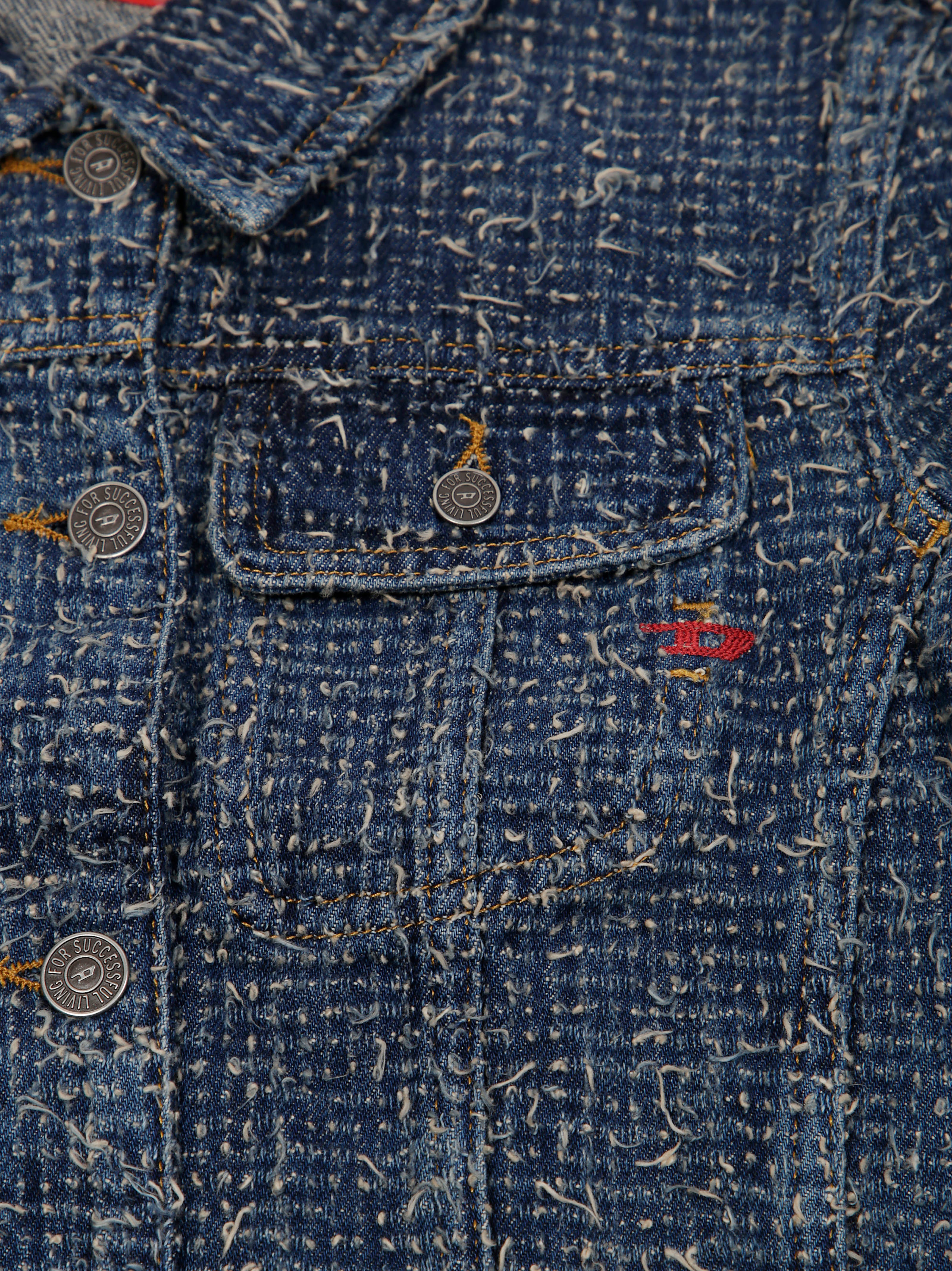 DIESEL Distressed Denim Jacket for Kids