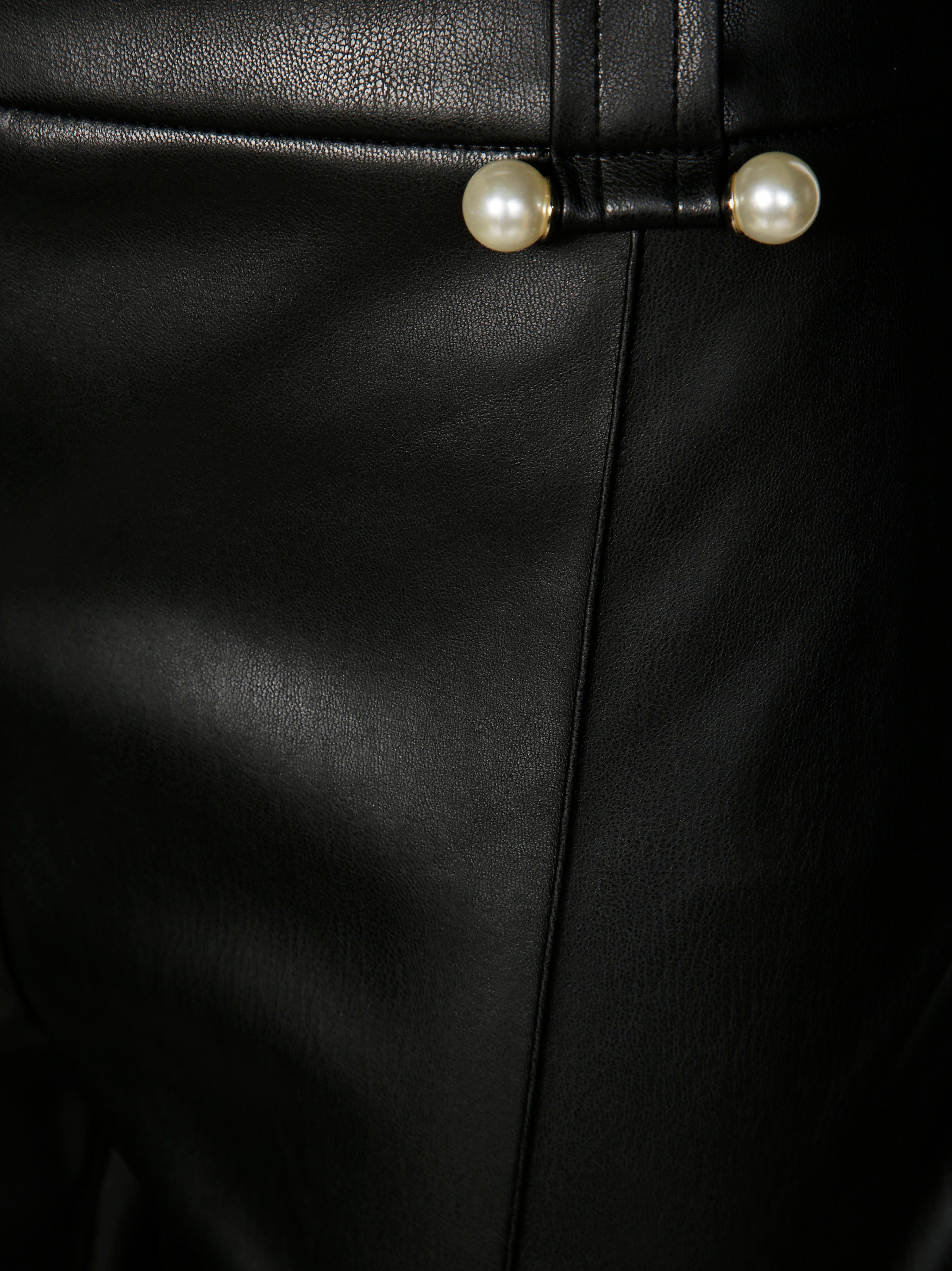 LIUJO Stylish Eco-Friendly Leather Trousers for Men - FW25