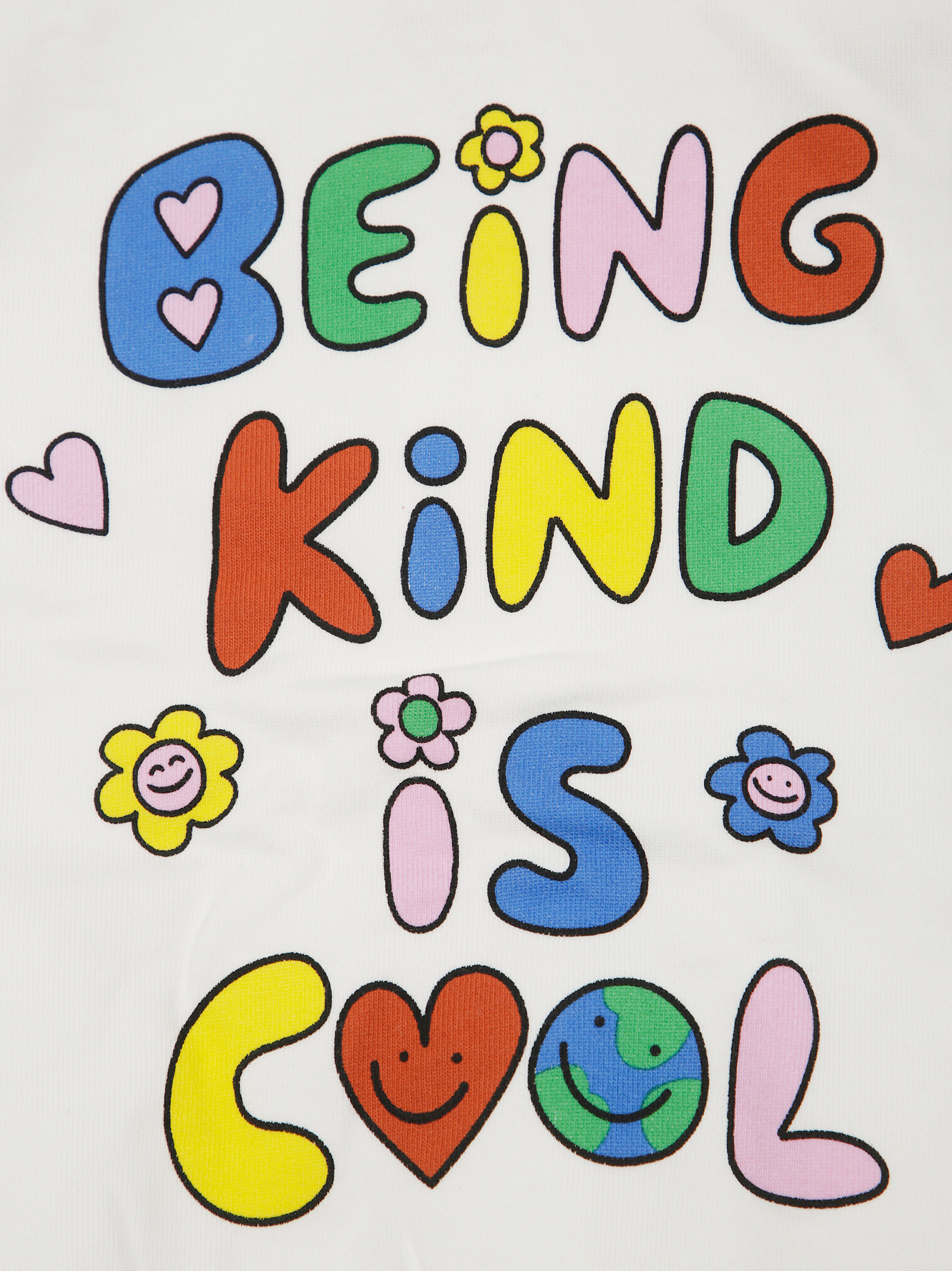 STELLA MC CARTNEY JUNIOR Kids Full Zip Sweatshirt with Colorful Characters