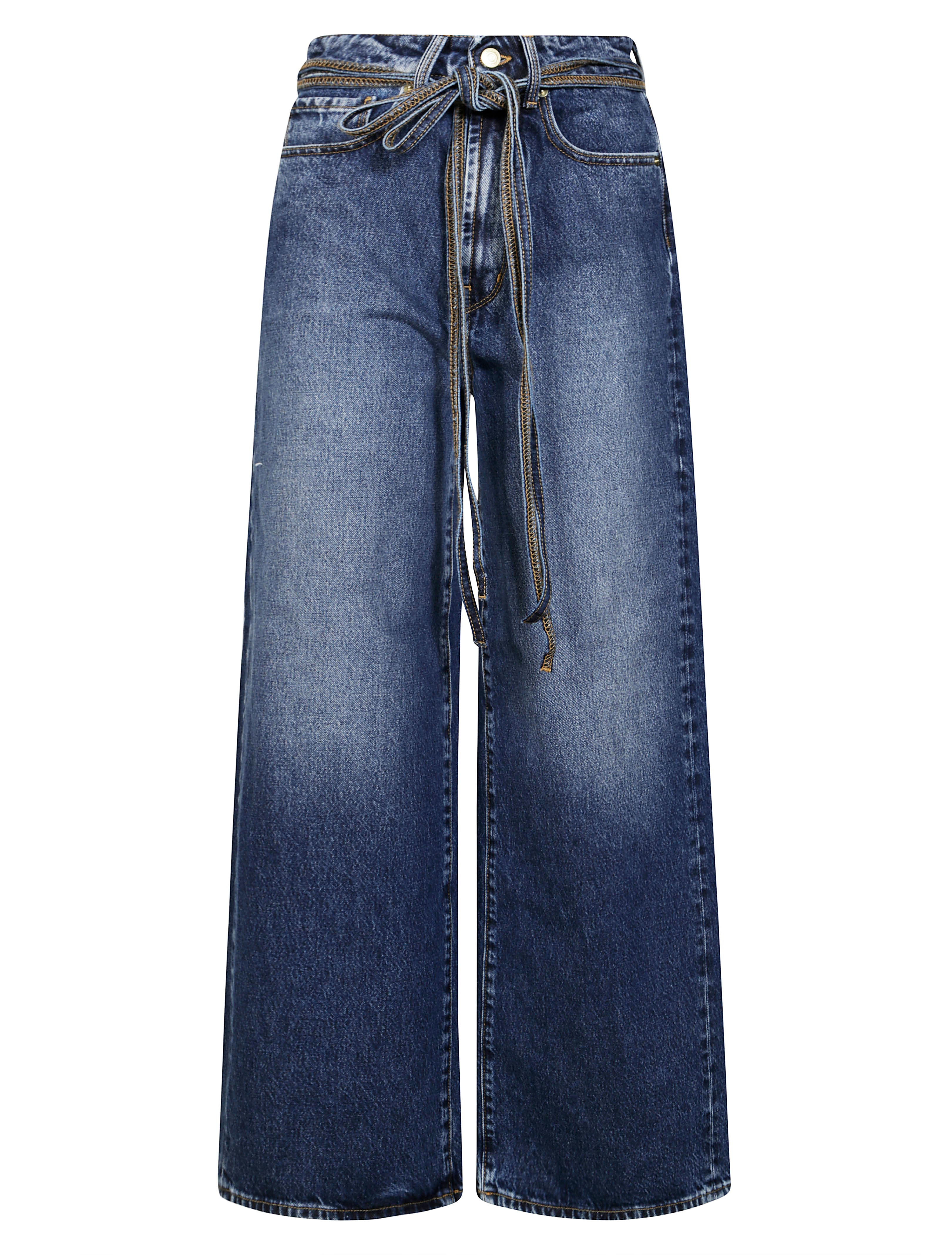 CYCLE Indie Leg Denim for Men - Stone Wash Style