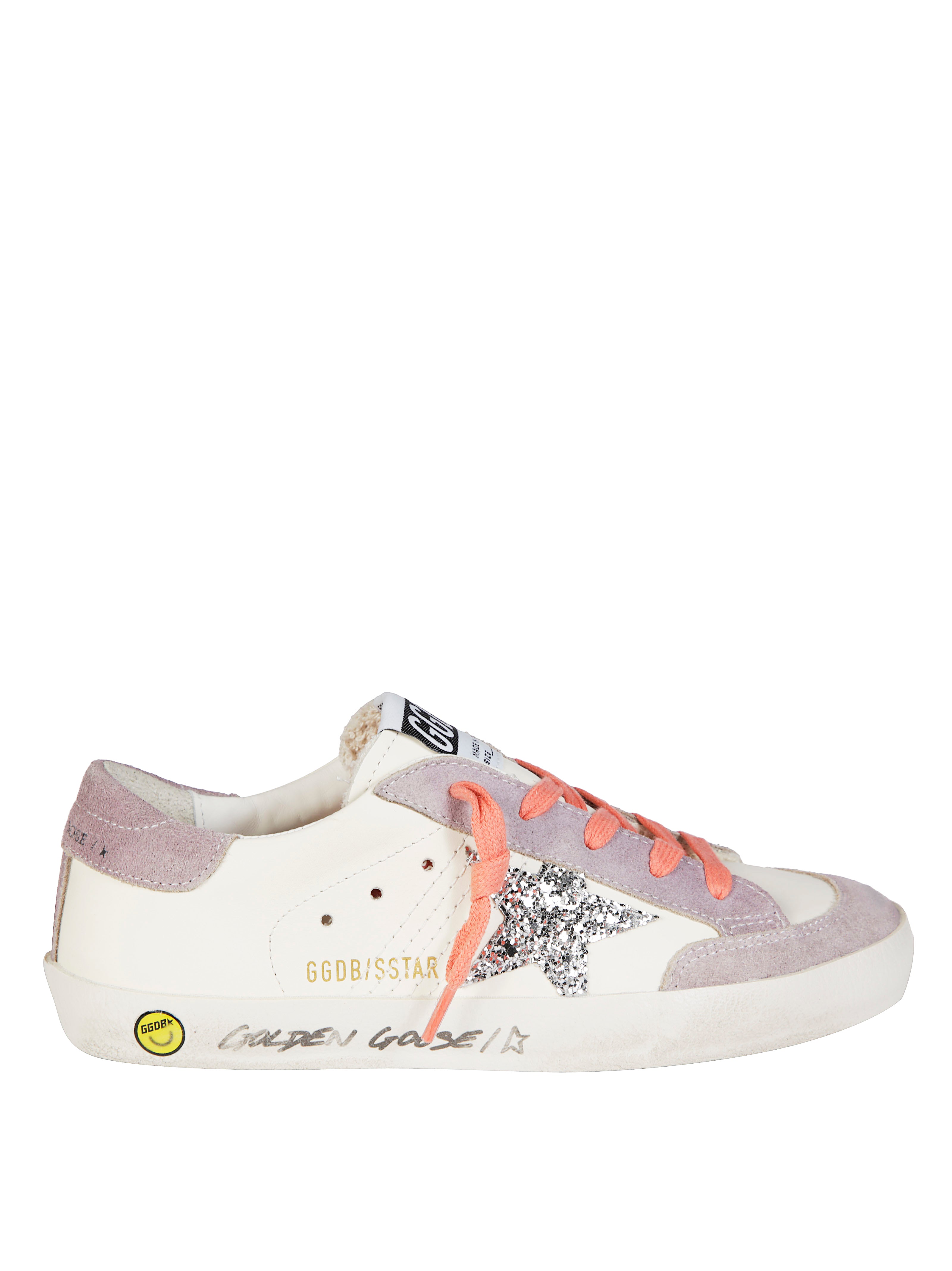GOLDEN GOOSE Mini Glitter Star Sneakers