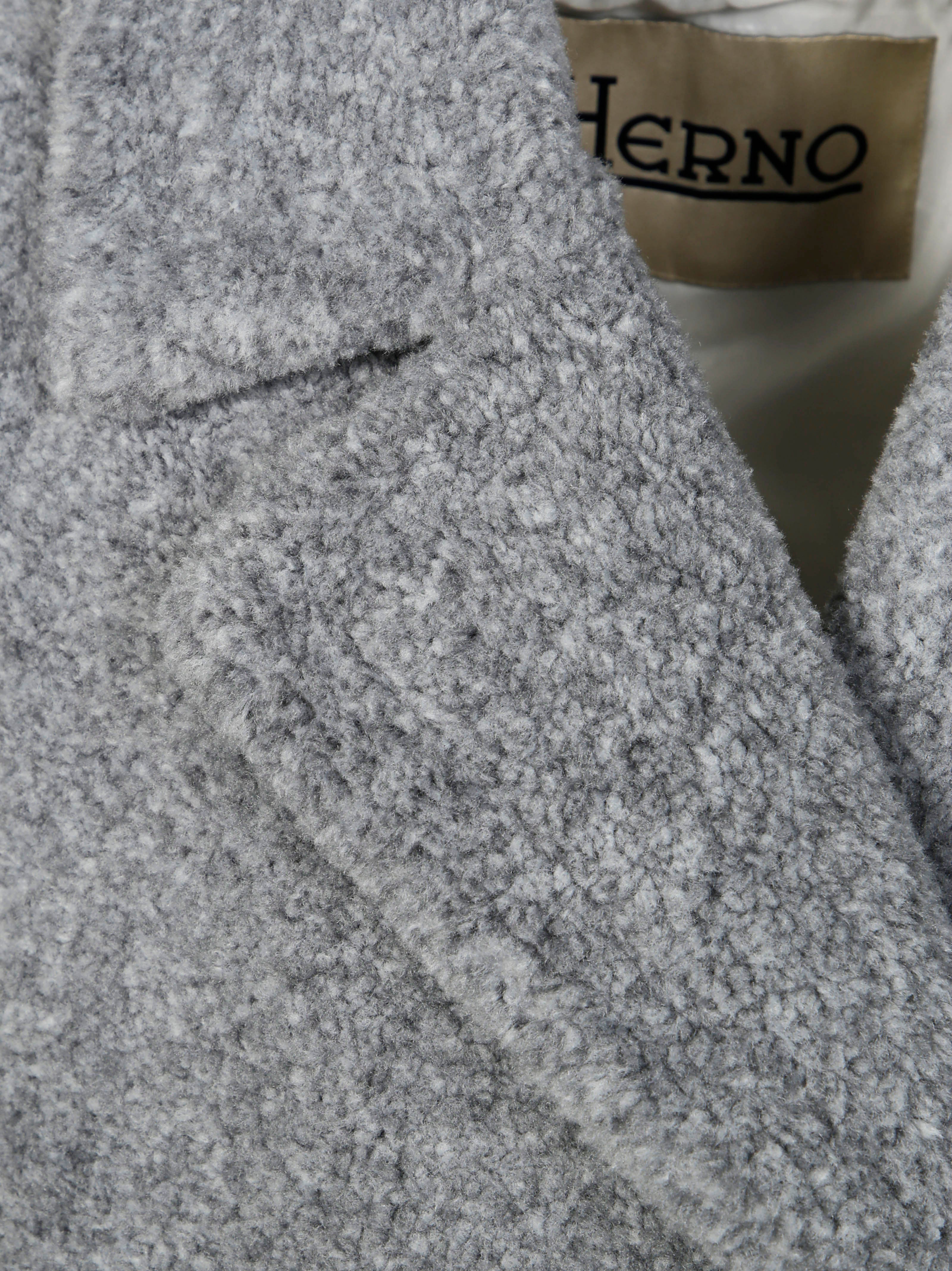 HERNO Men's Long Teddy Jacket