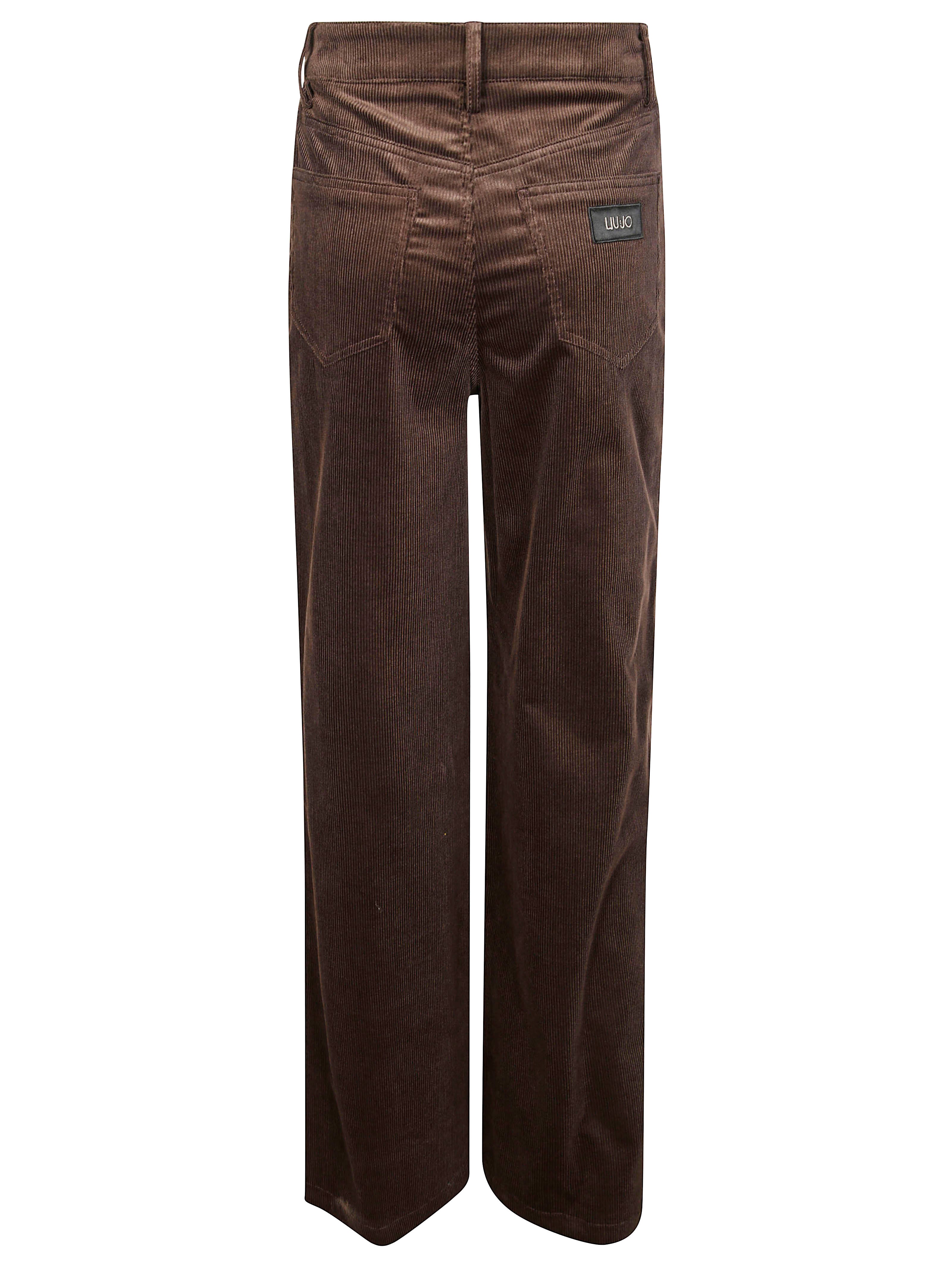 LIUJO Men's Millerighe Trousers
