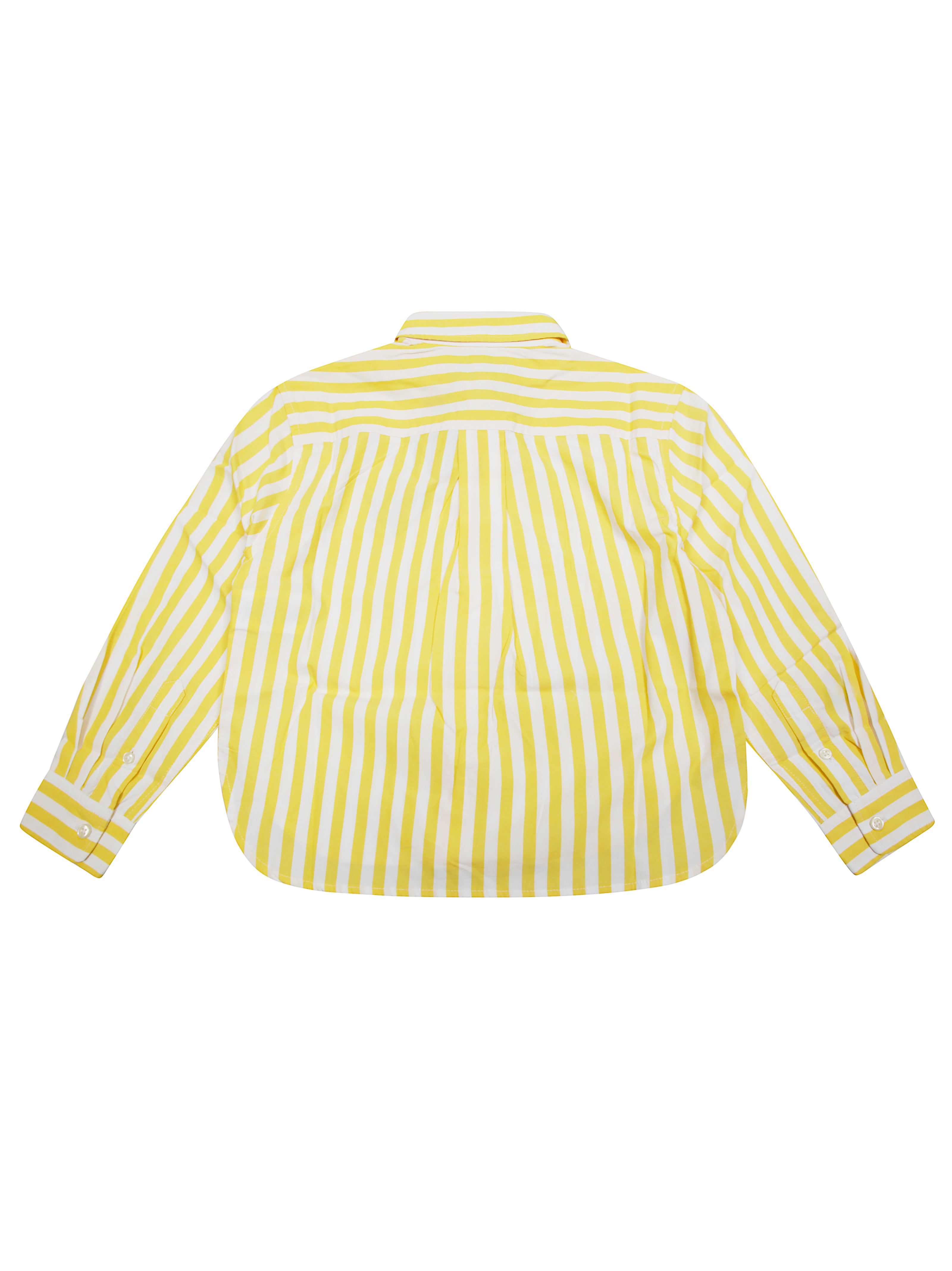 POLO RALPH LAUREN Youth Mini Striped Button-Down Shirt with Embroidered Detail