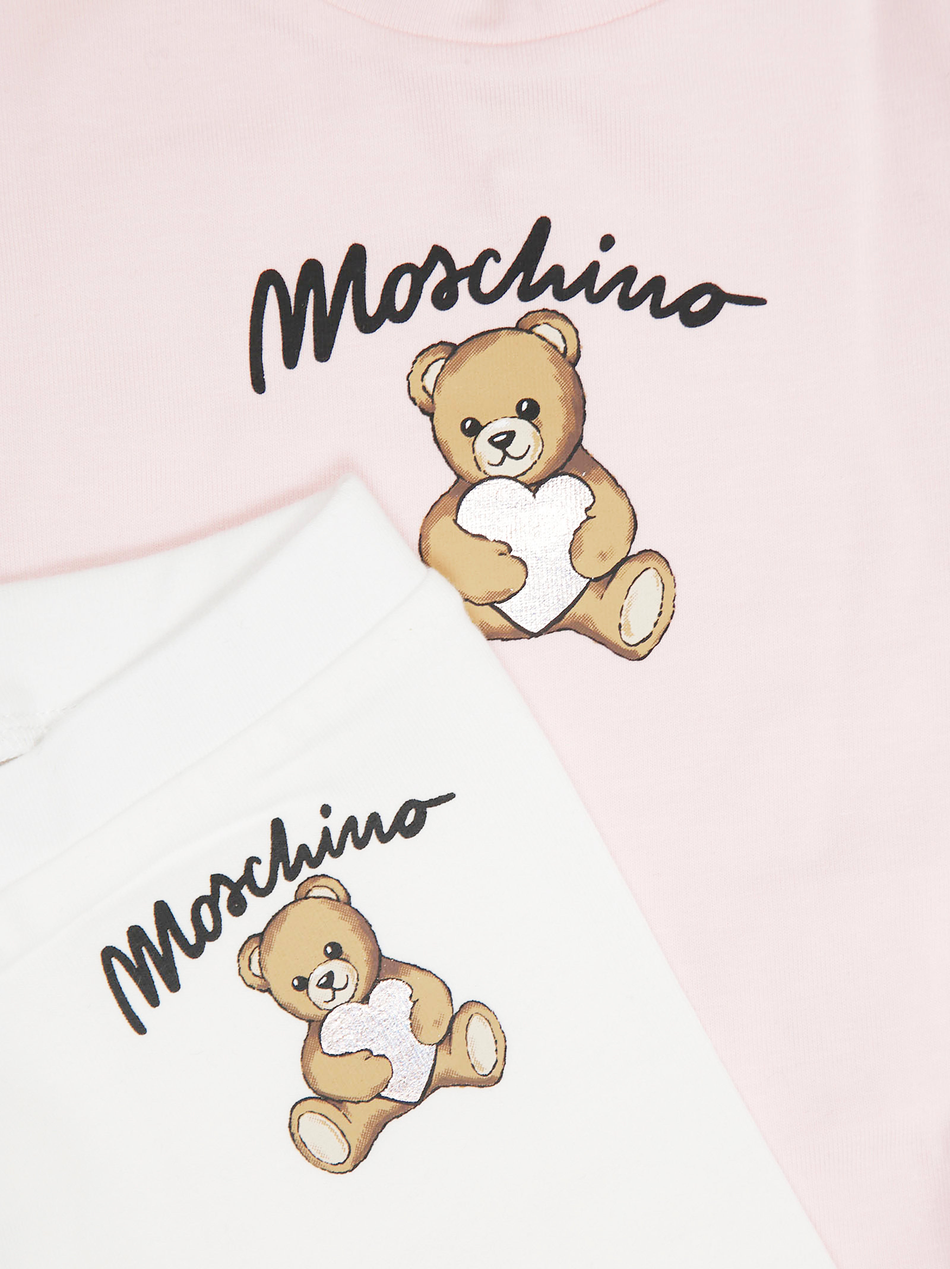 MOSCHINO BABY Mini Complete Set with Logo Tee and Leggings