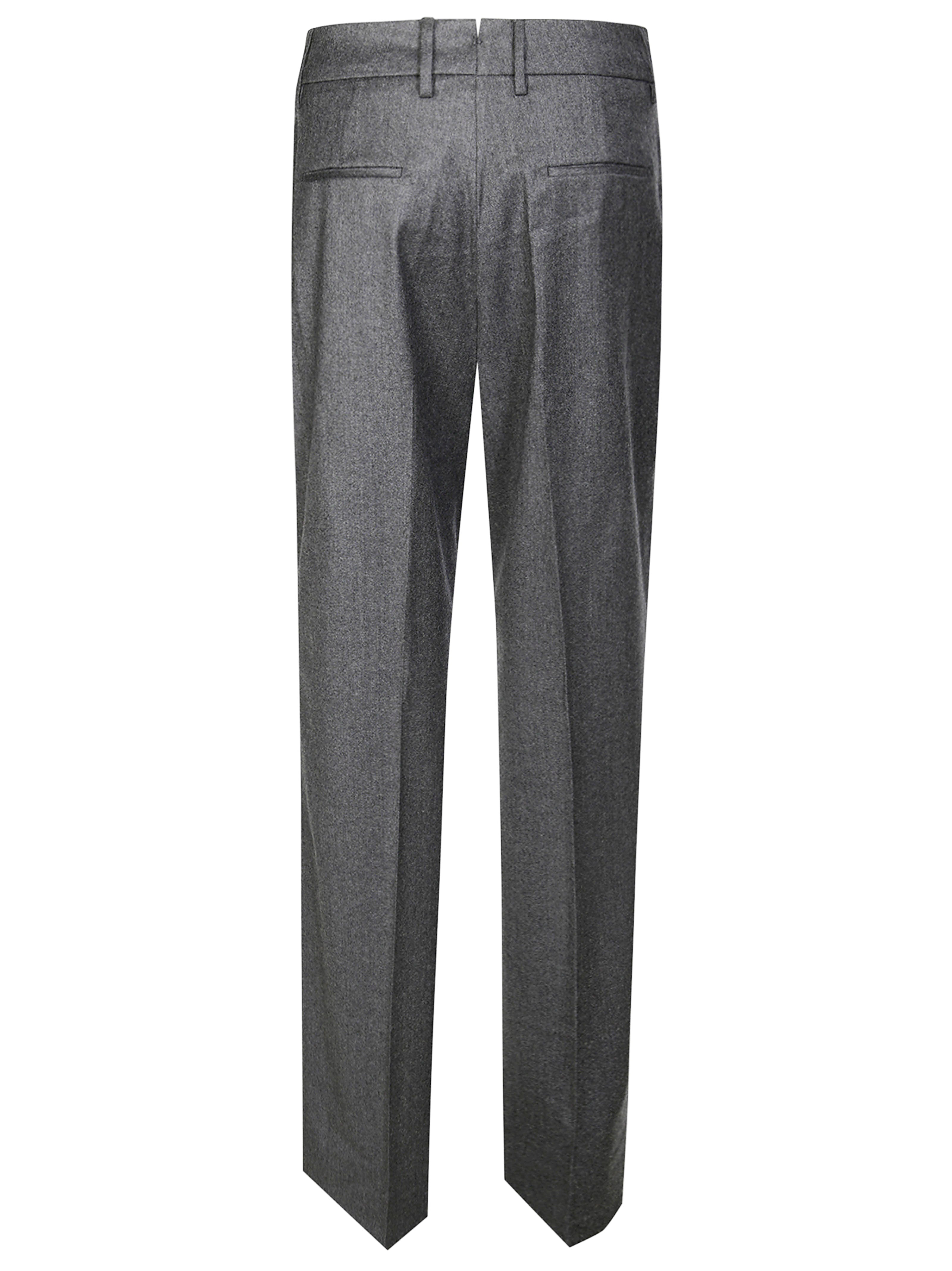 BERWICH Classic Wide-Leg Wool Cashmere Pants for Men