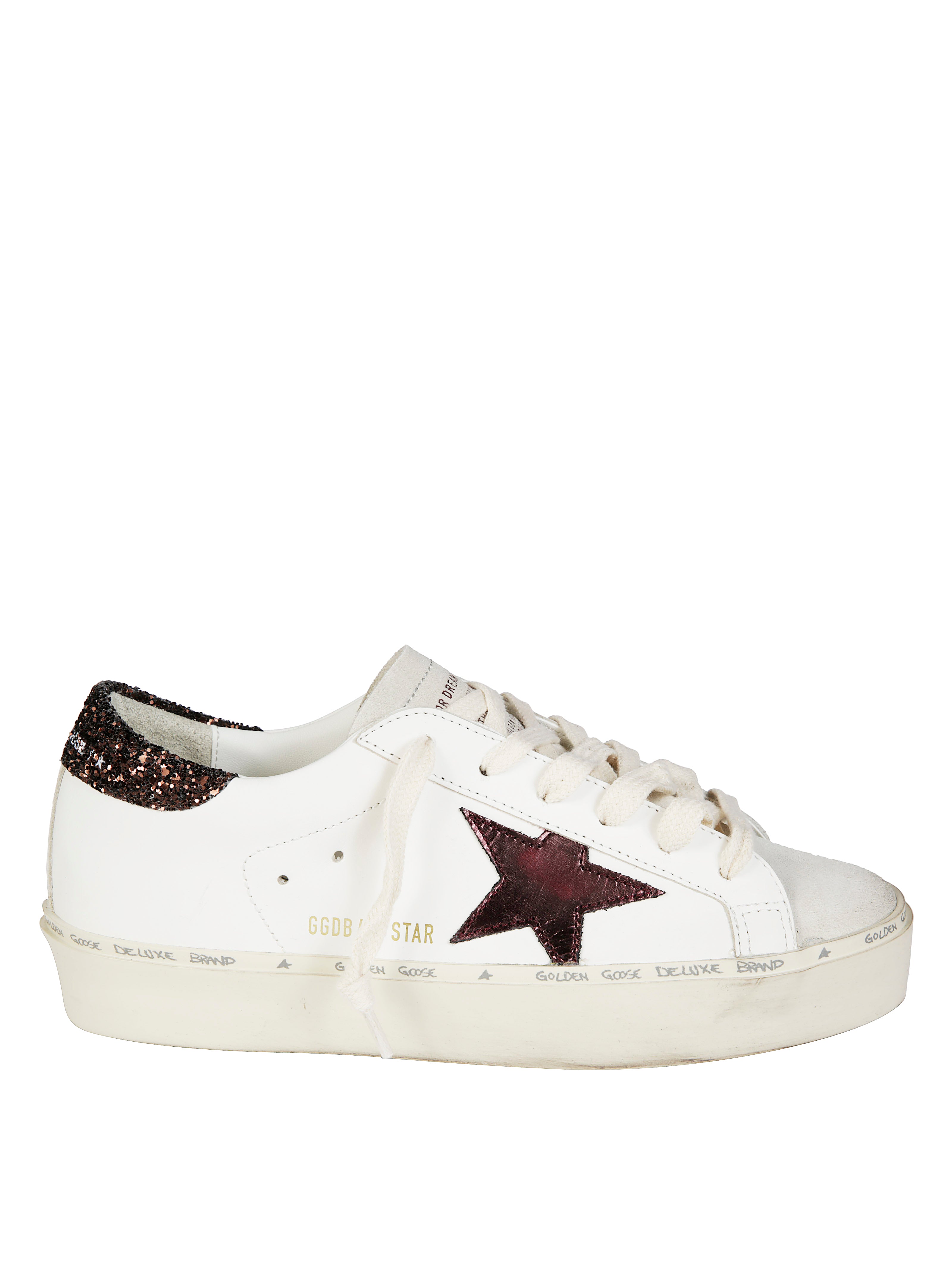 GOLDEN GOOSE Hi Star Platform Sneakers