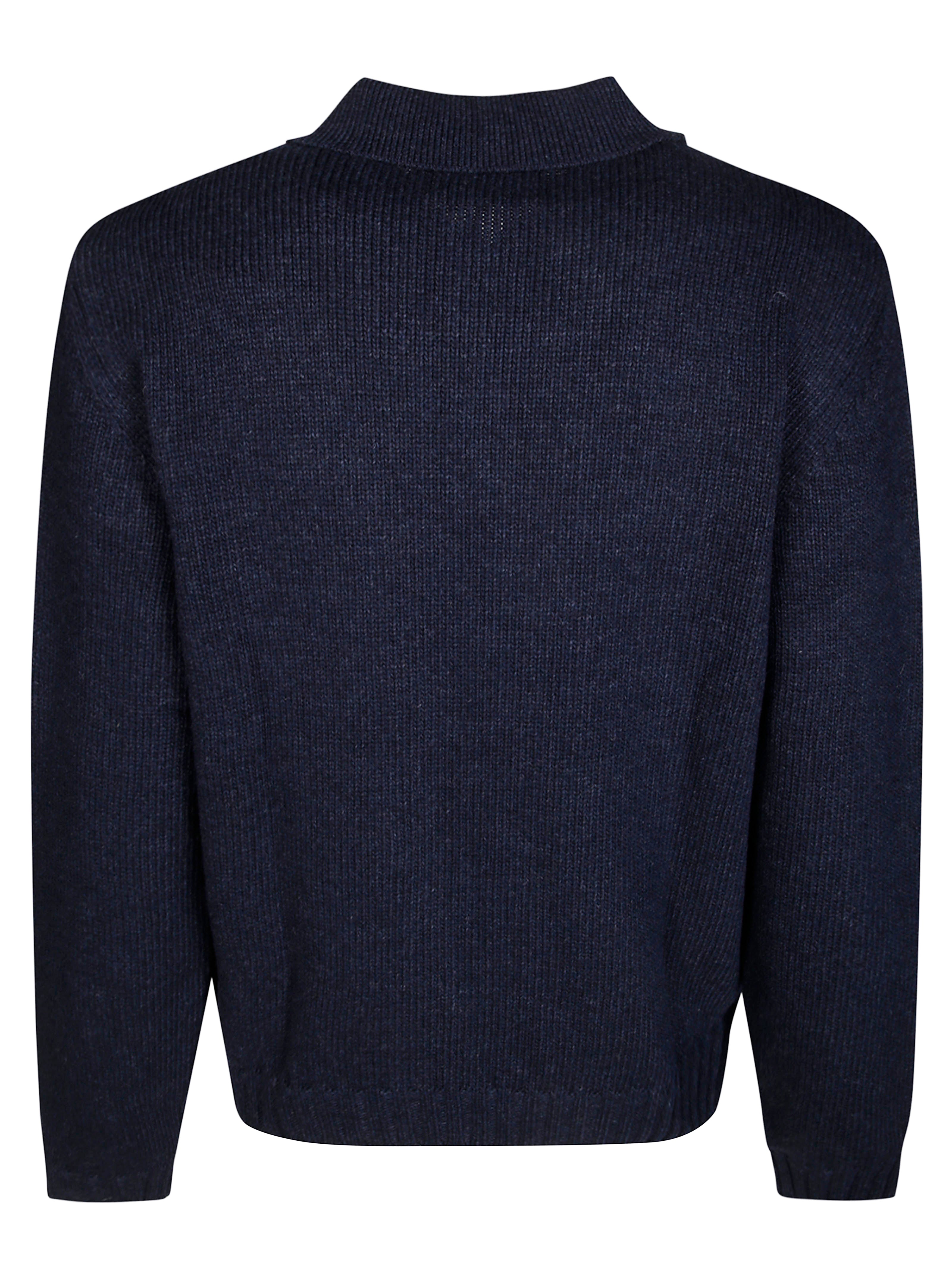 ARTE Women's Long Sleeve Polo with Logo Print