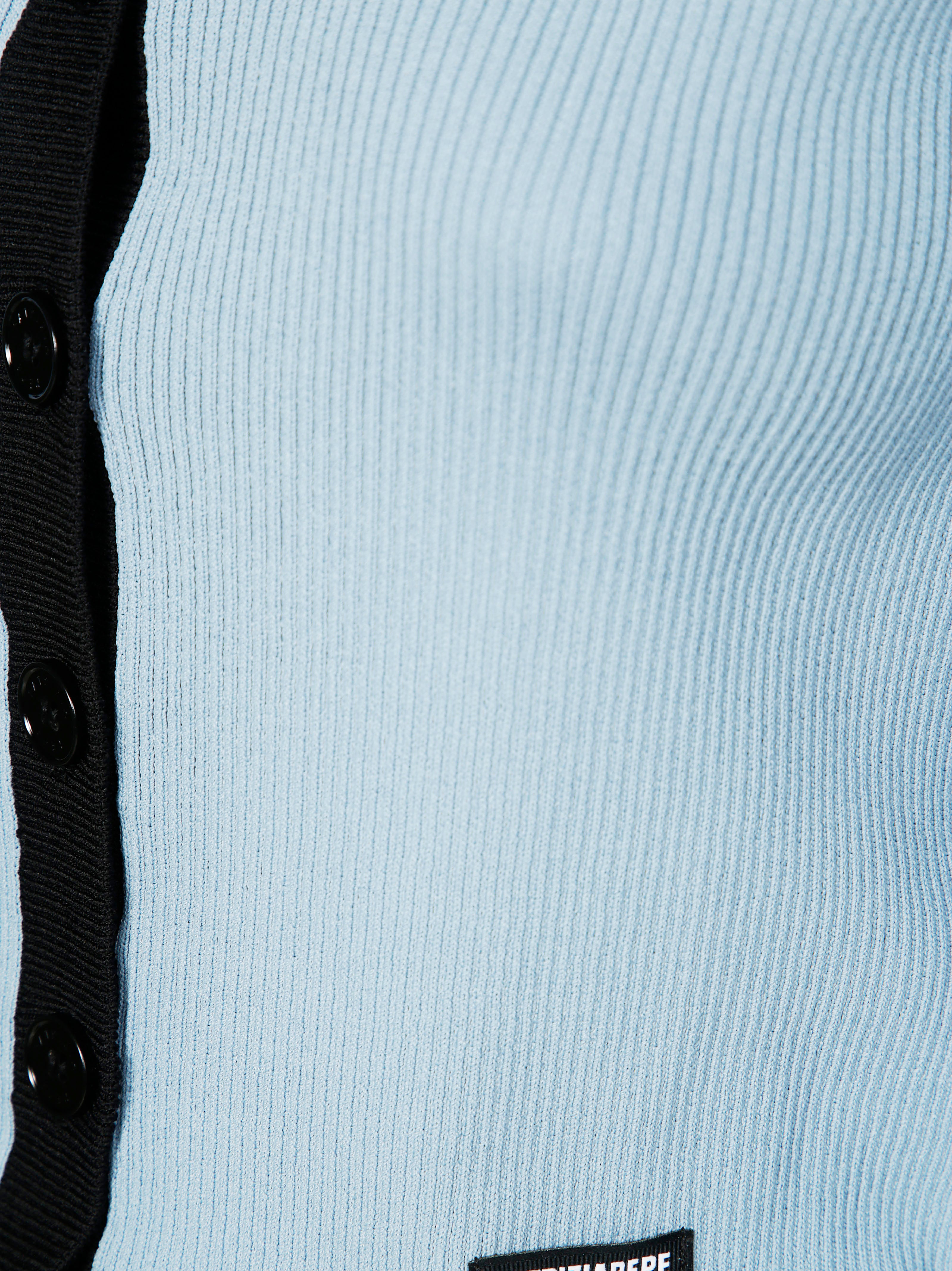 PATRIZIA PEPE Bicolor Mini Cardigan