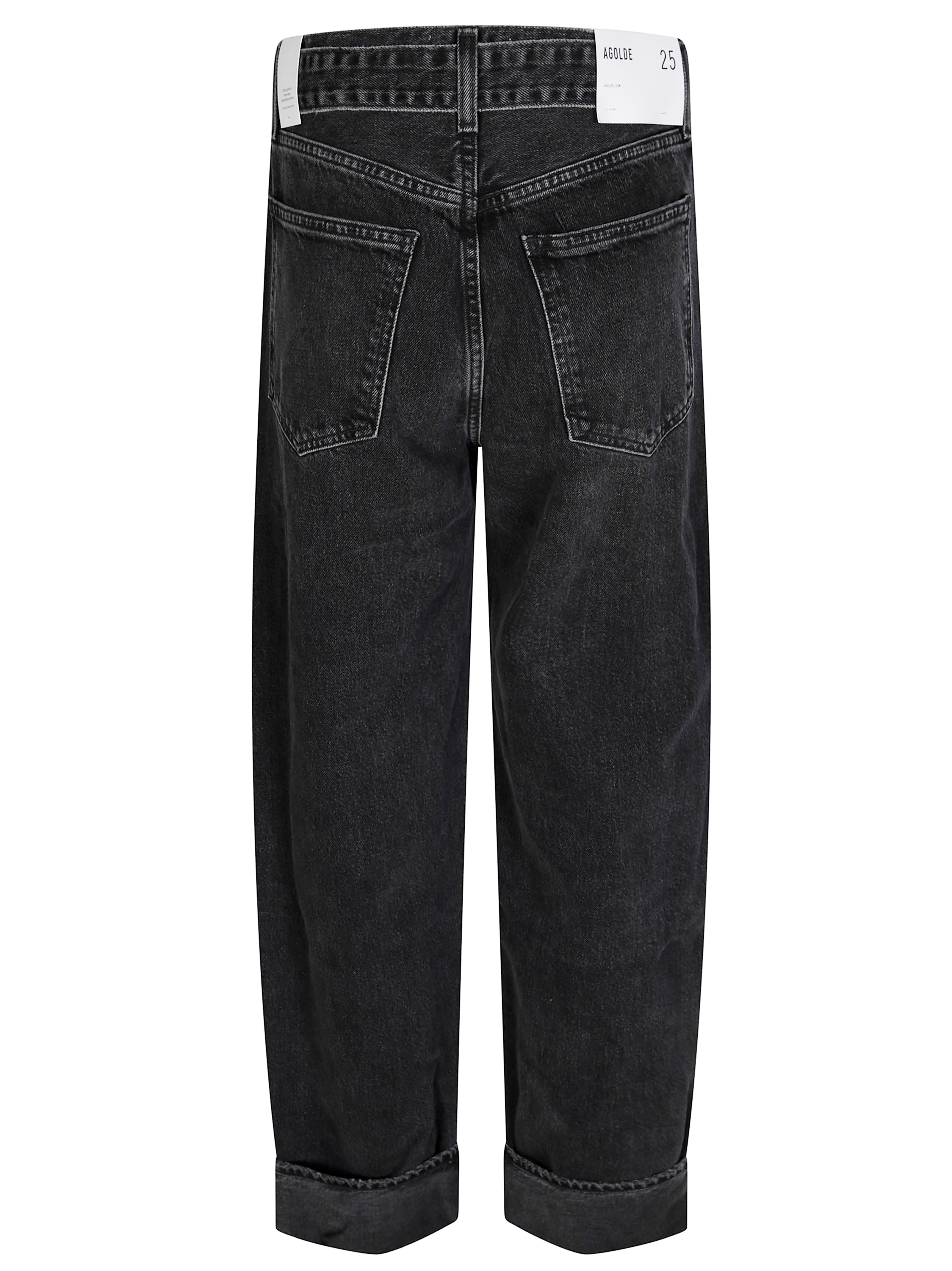 AGOLDE Men's Cuffed Taper Jeans