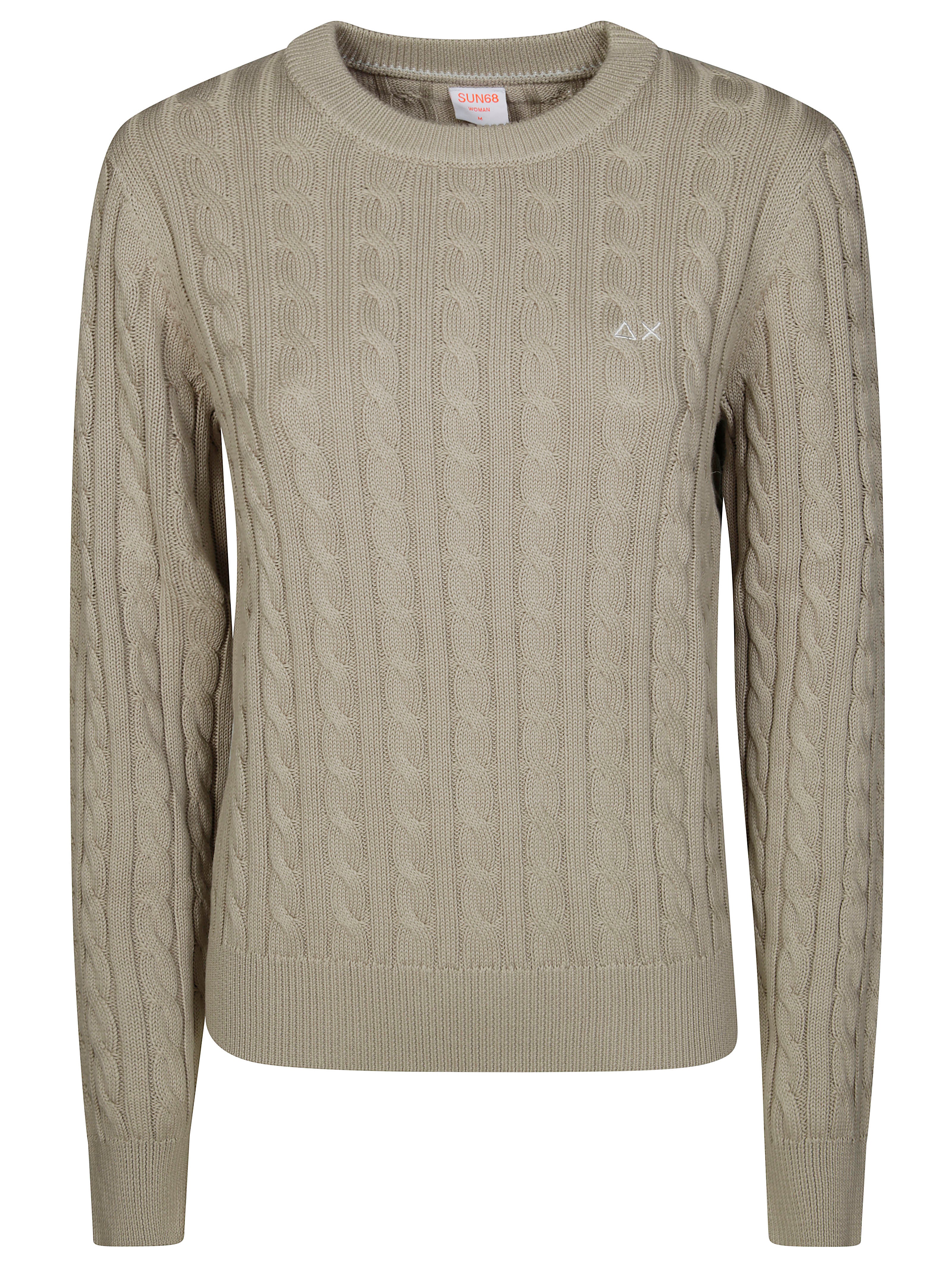 SUN 68 Textured Knit Sweater for Men - SS25 Collection