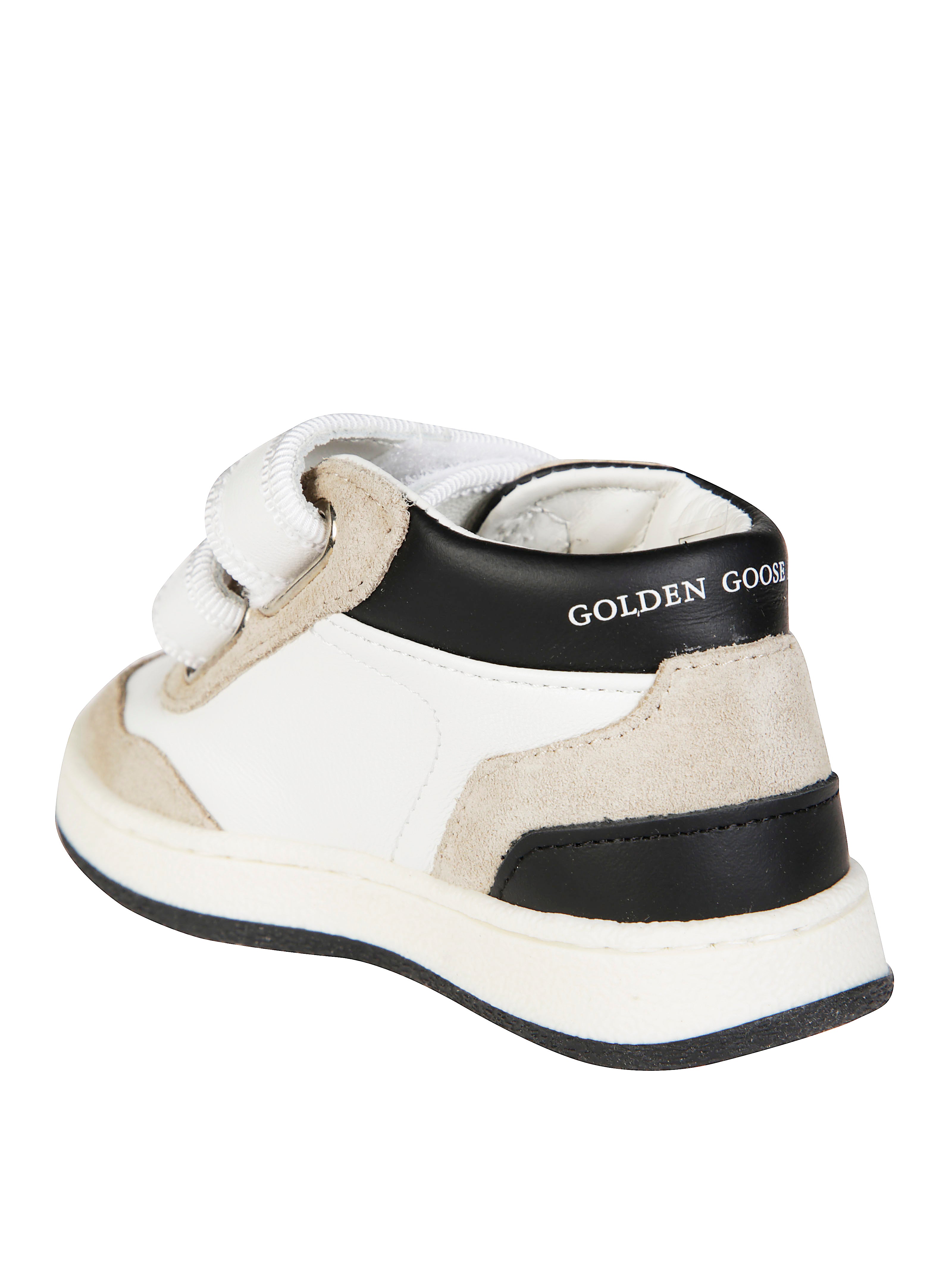 GOLDEN GOOSE Mini Nappa and Suede Sneaker Basket